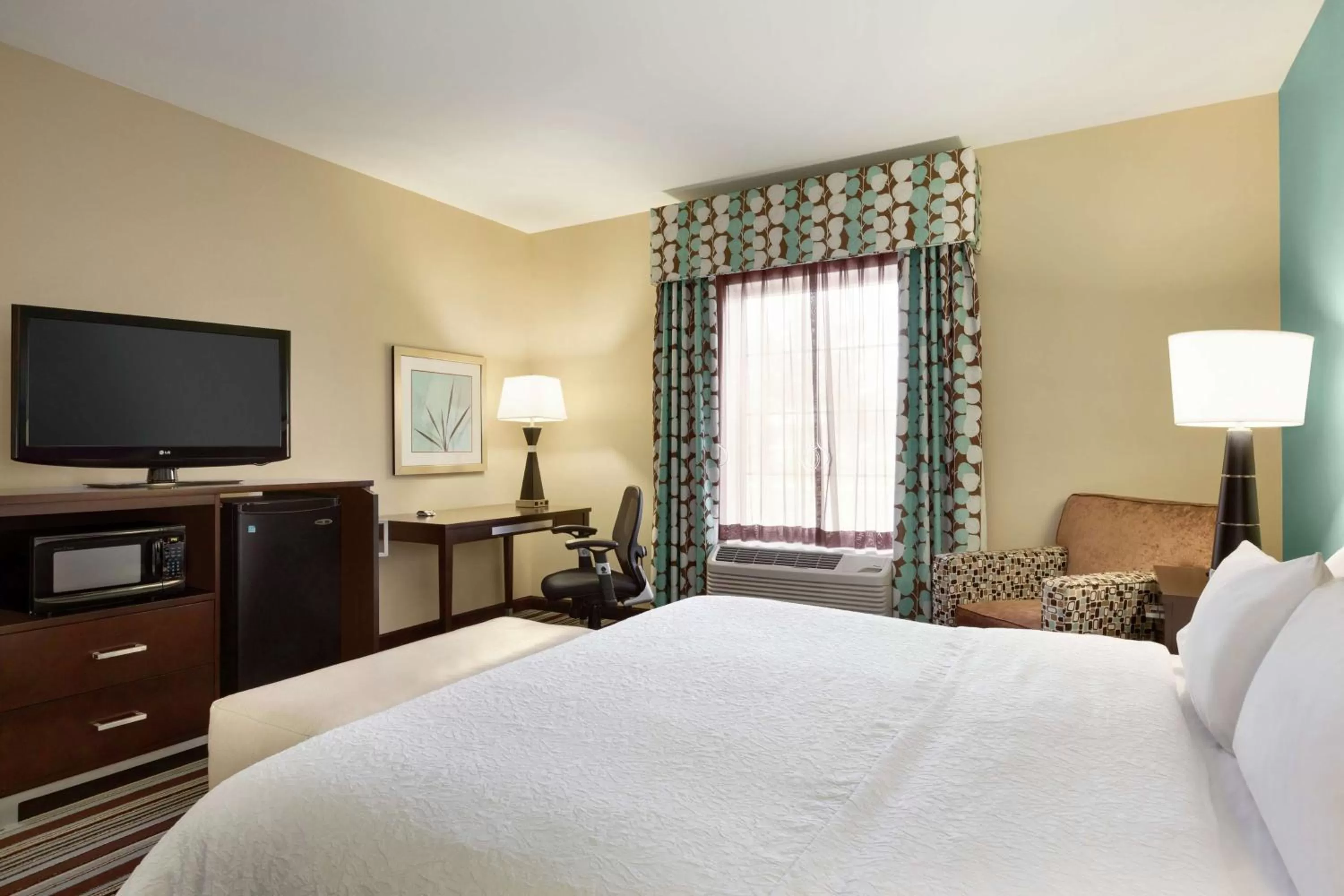 King Room with Bath Tub - Disability Access and Hearing Accessible/Non-Smoking in Hampton Inn Statesboro