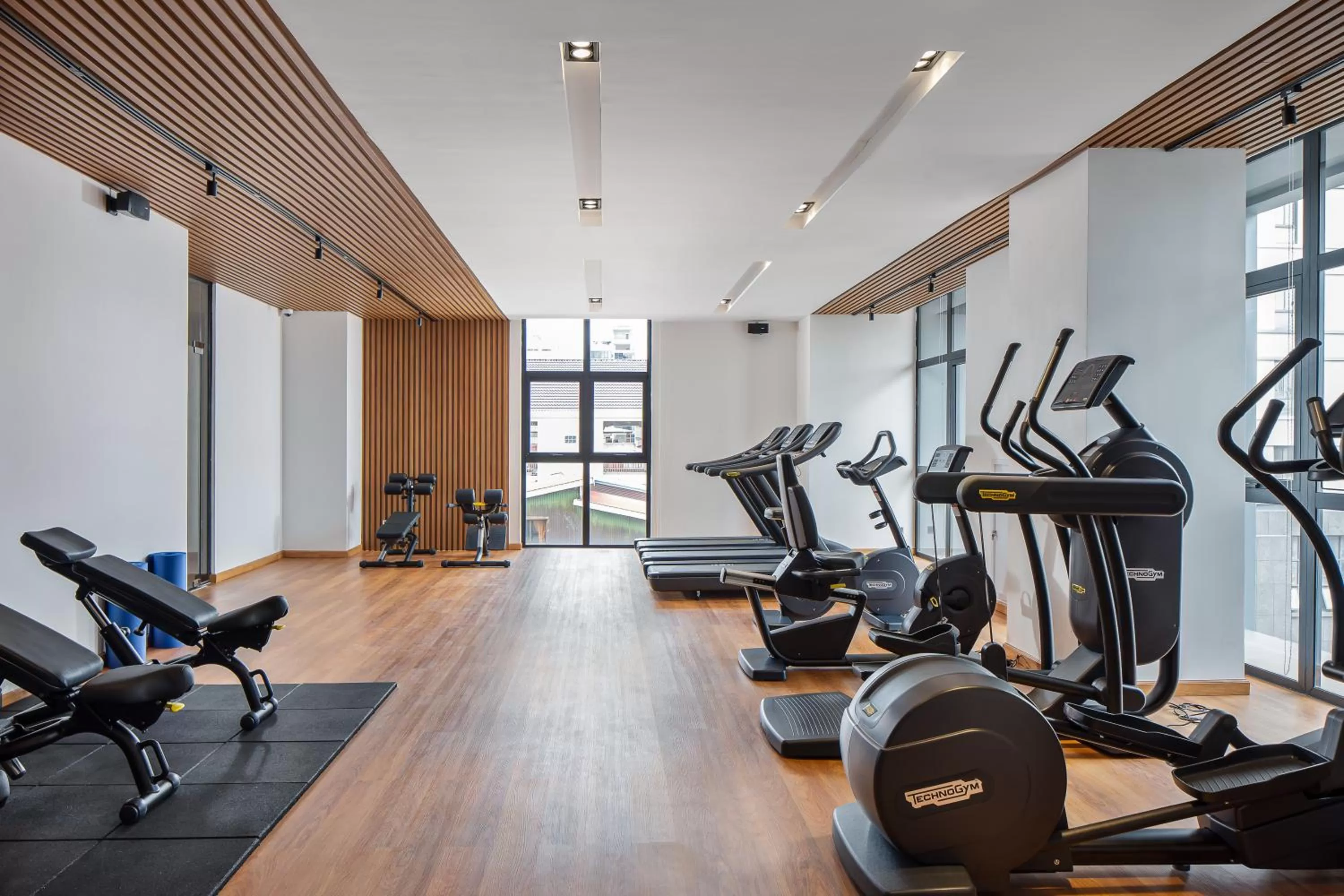 Fitness centre/facilities in Sensory Park Urban Hotel