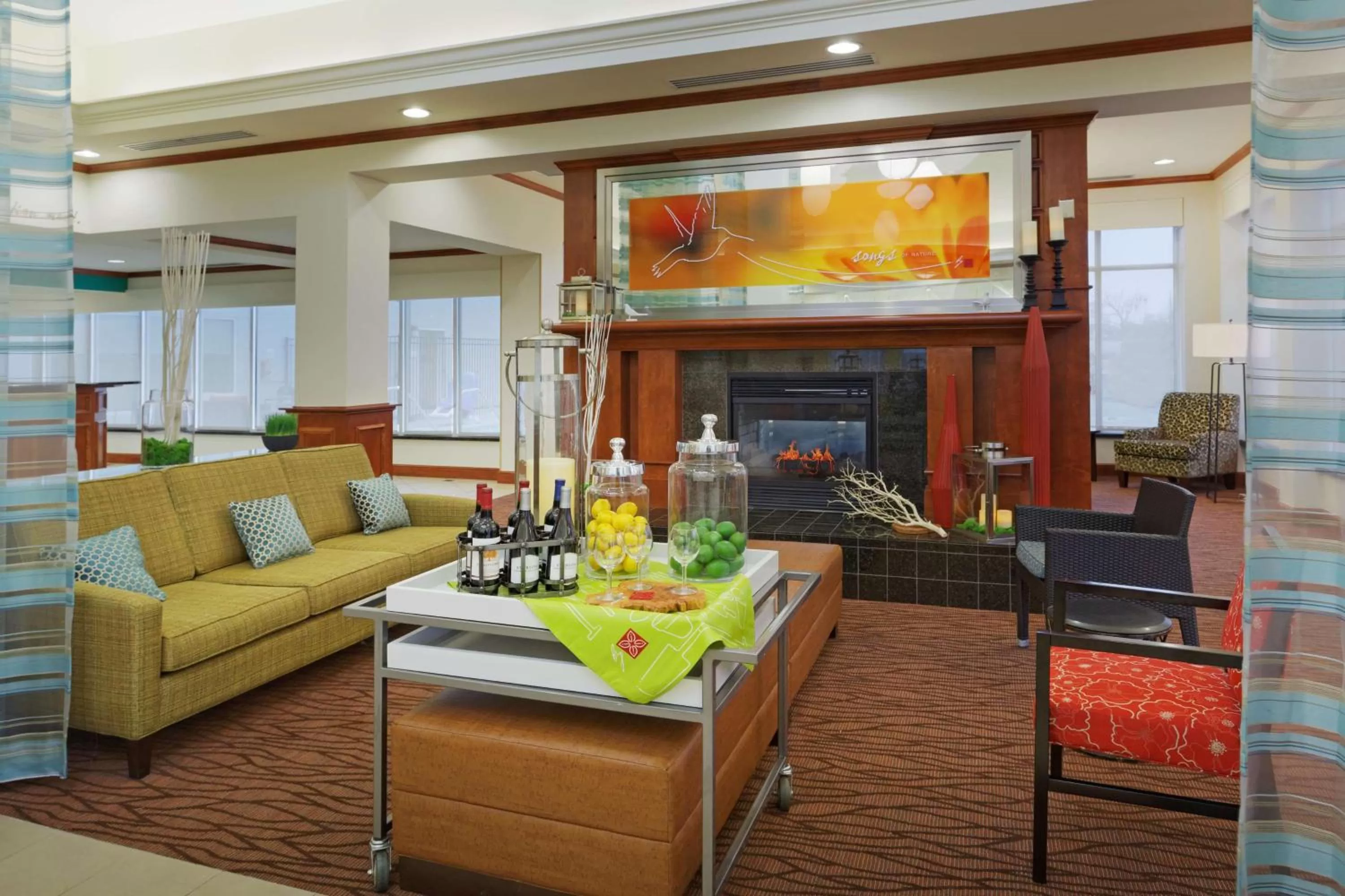 Lobby or reception in Hilton Garden Inn Austin North