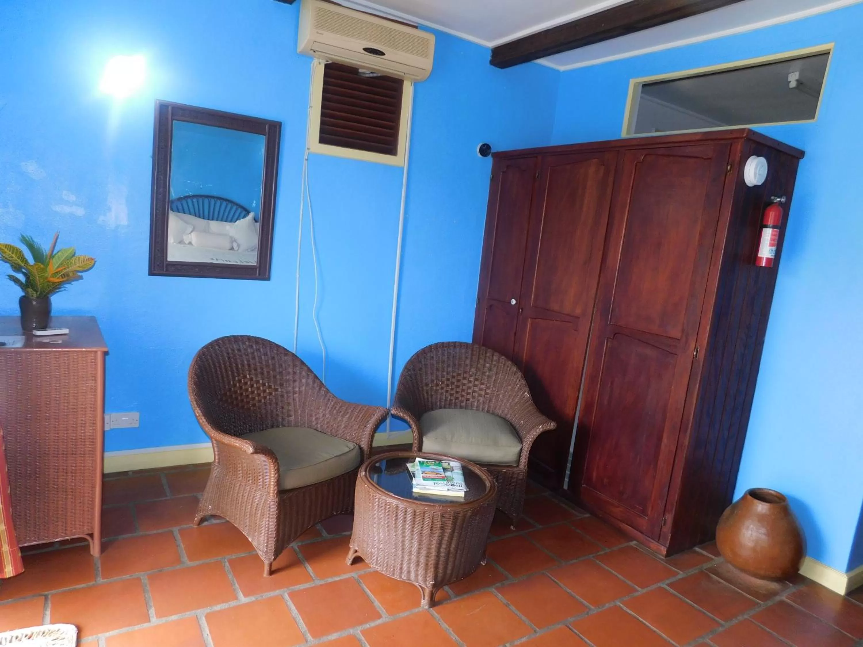 Decorative detail, Seating Area in La Haut Resort