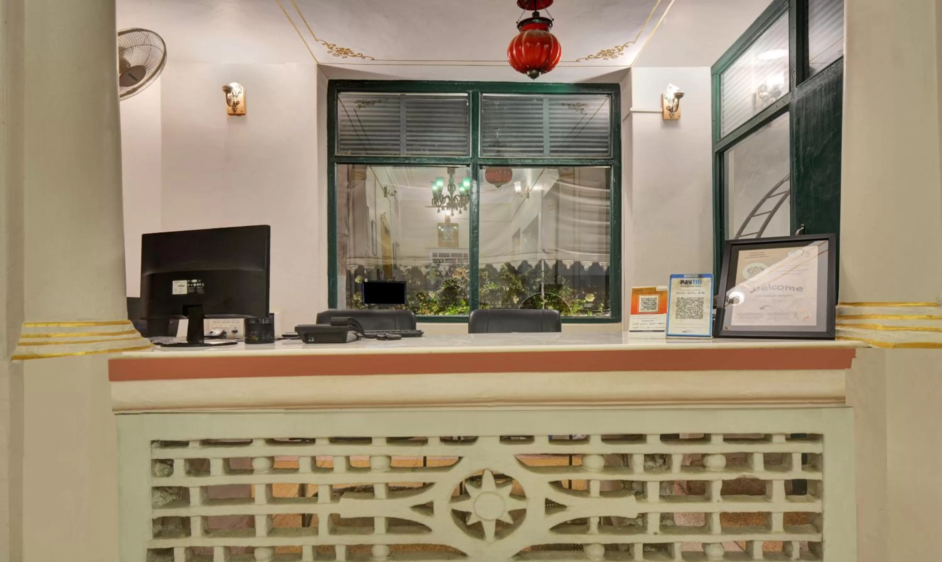 Lobby or reception in Treebo The Regal House, Near Fateh Sagar Lake