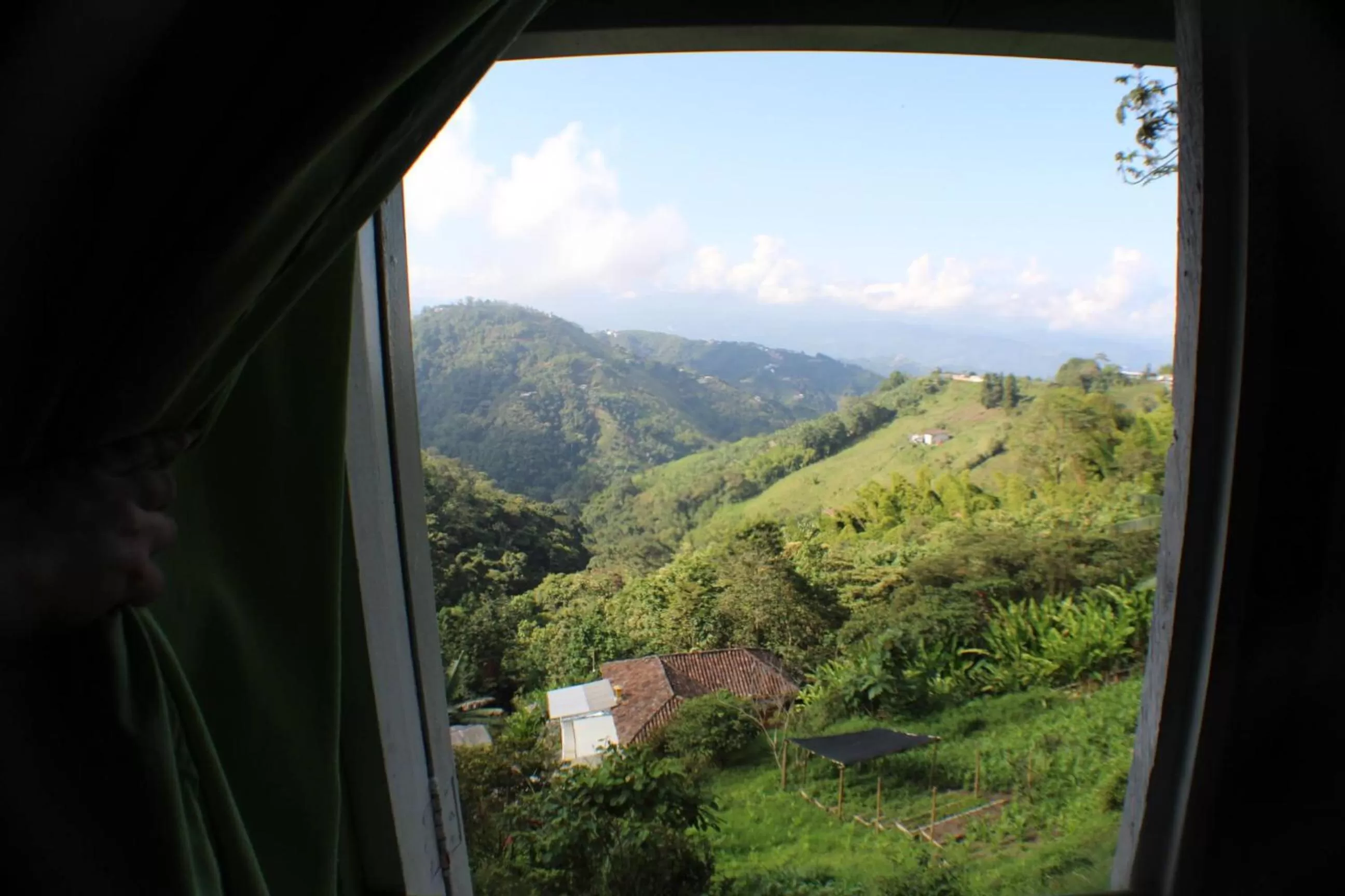 Mountain View in Eco Lodge La Juanita
