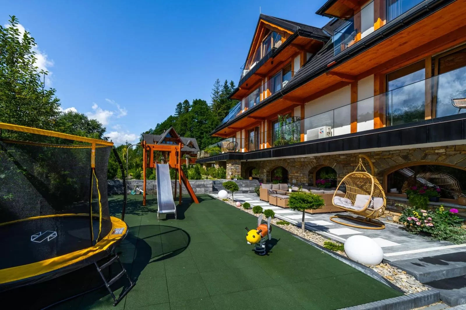 Garden in Rezydencja Górska Odkryj Zakopane