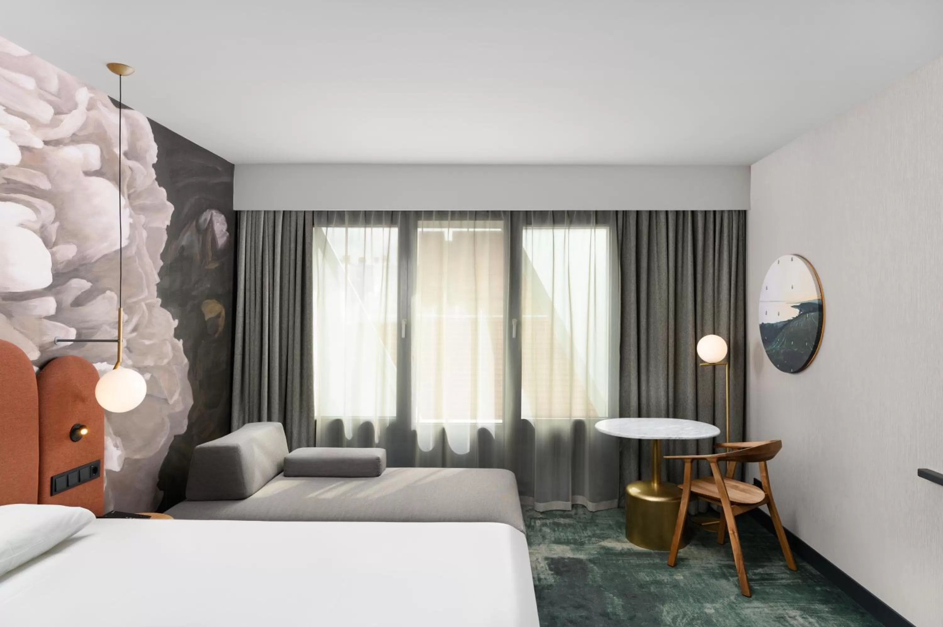 Bed in Mercure Debrecen