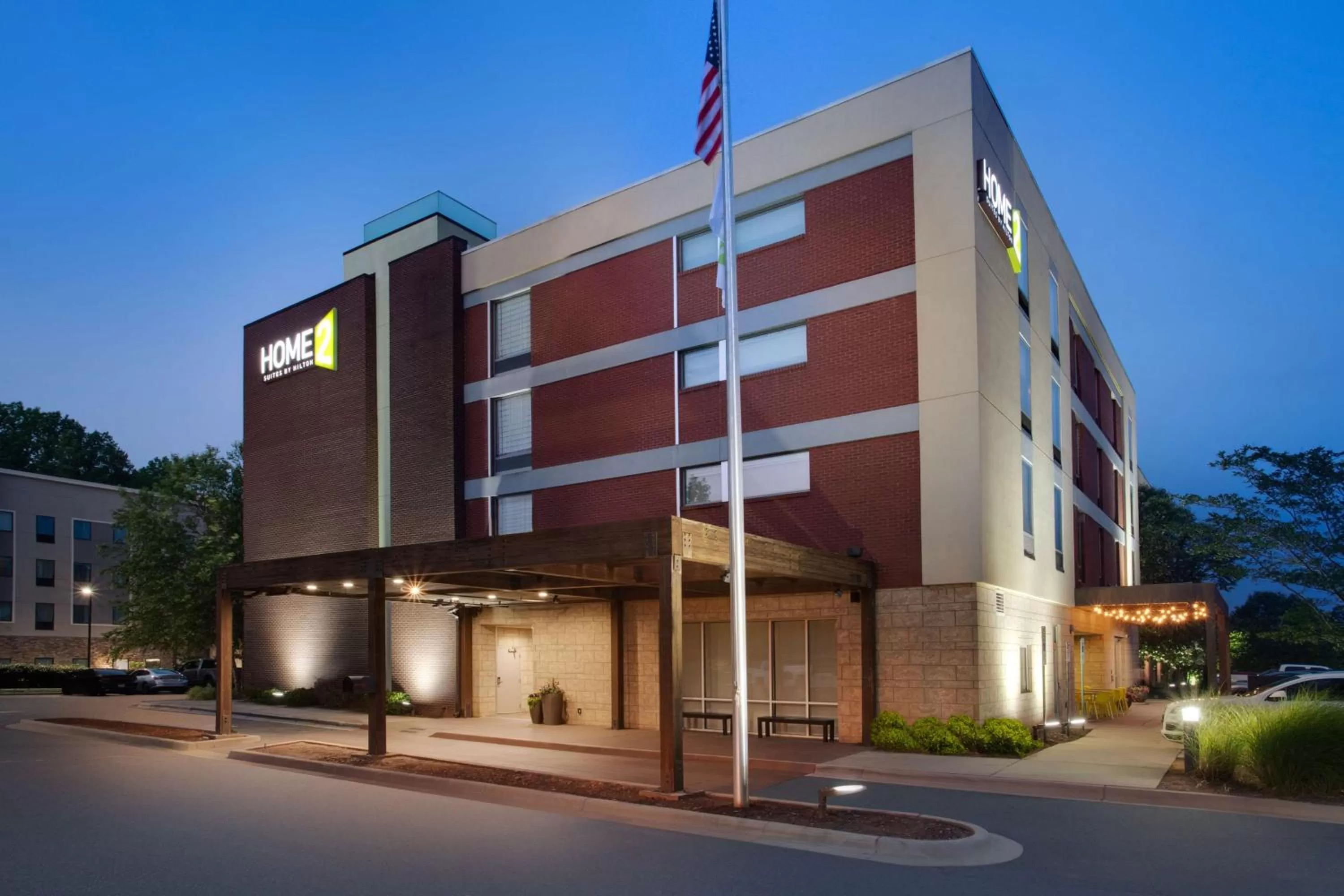 Property building in Home2 Suites Charlotte I-77 South