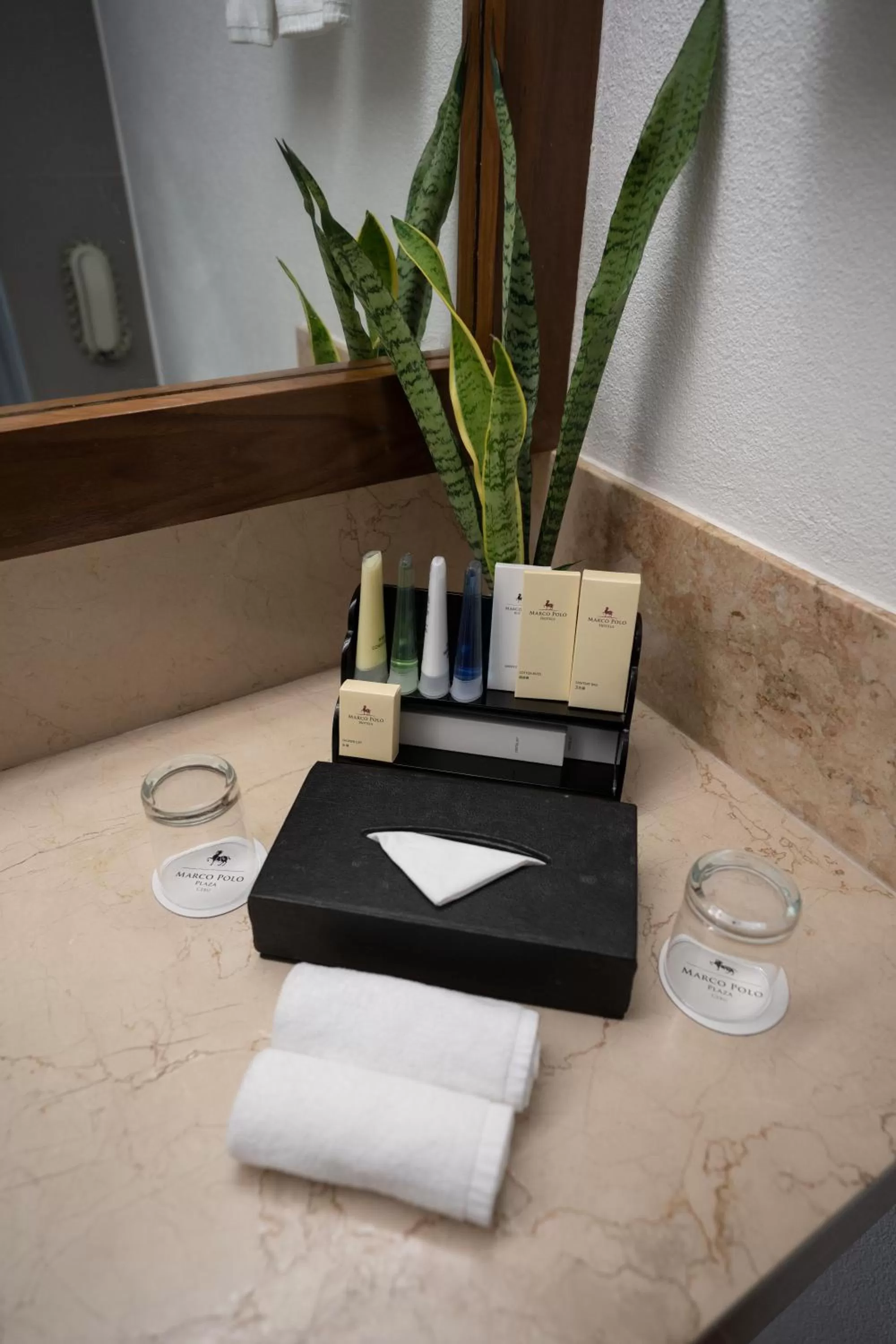 Bathroom in Marco Polo Plaza Cebu