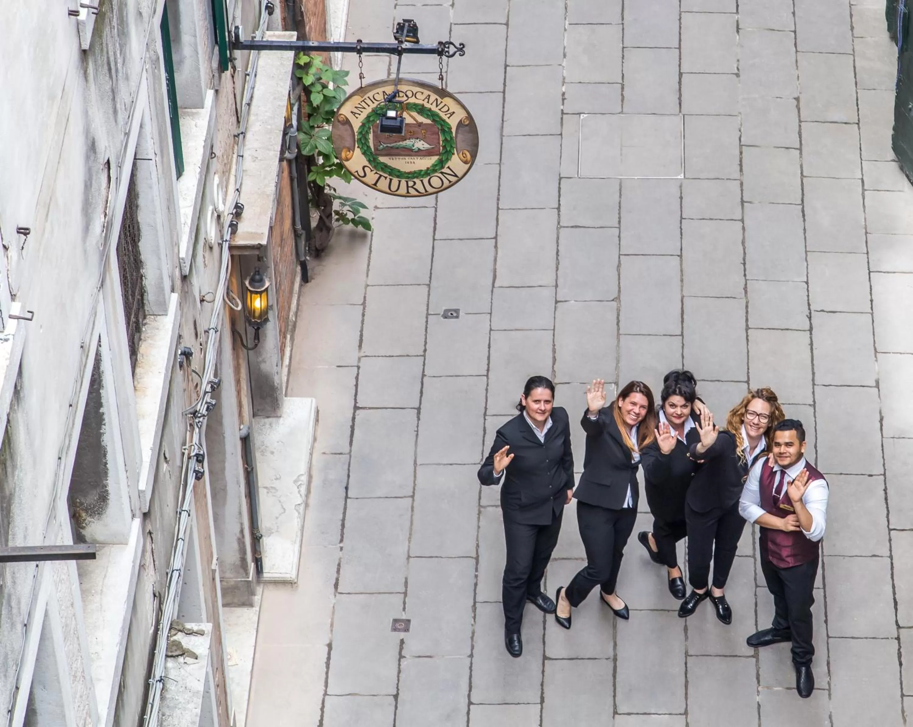 Staff in Antica Locanda Sturion Residenza d'Epoca