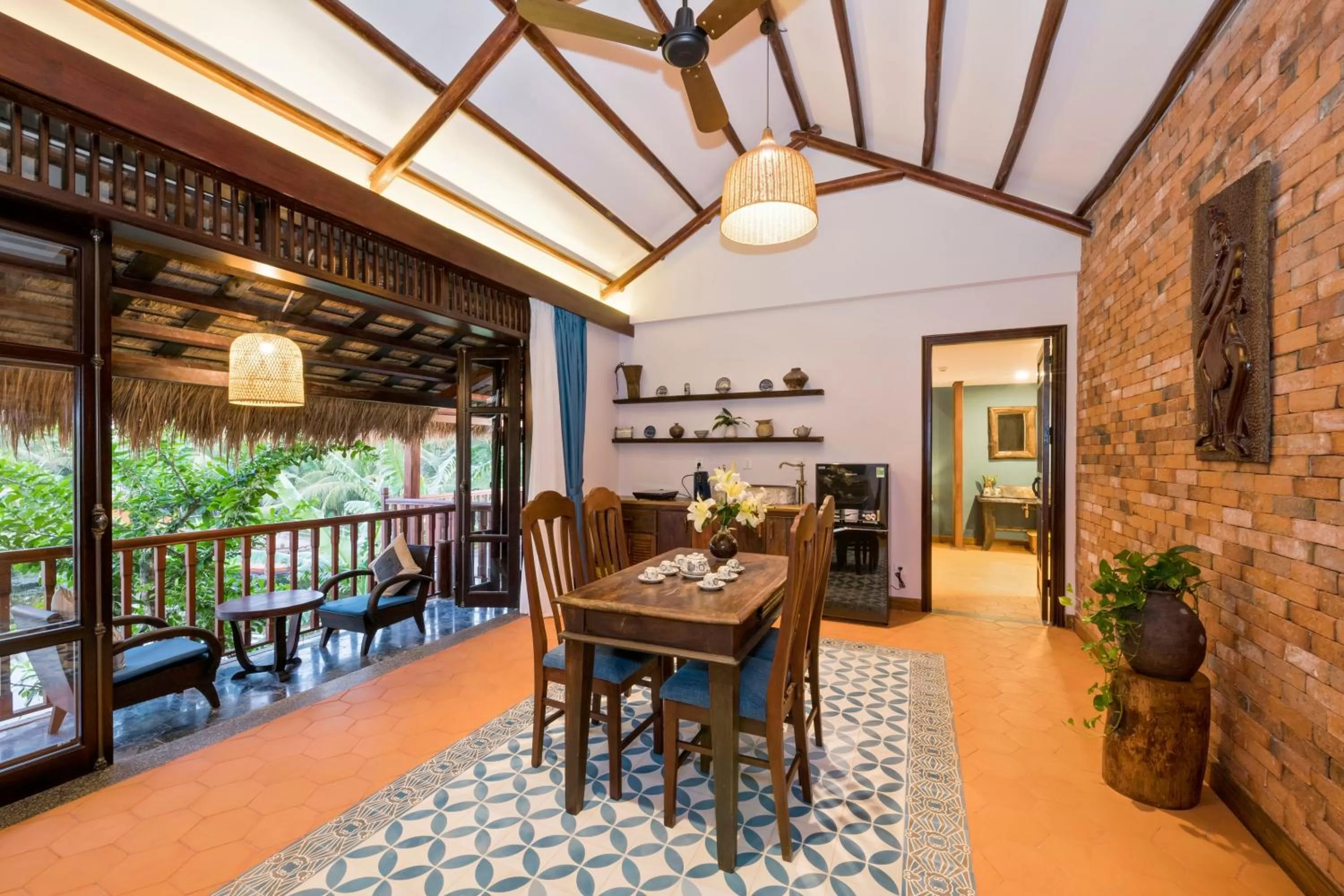 Kitchen or kitchenette in Zest Resort & Spa Hoi An