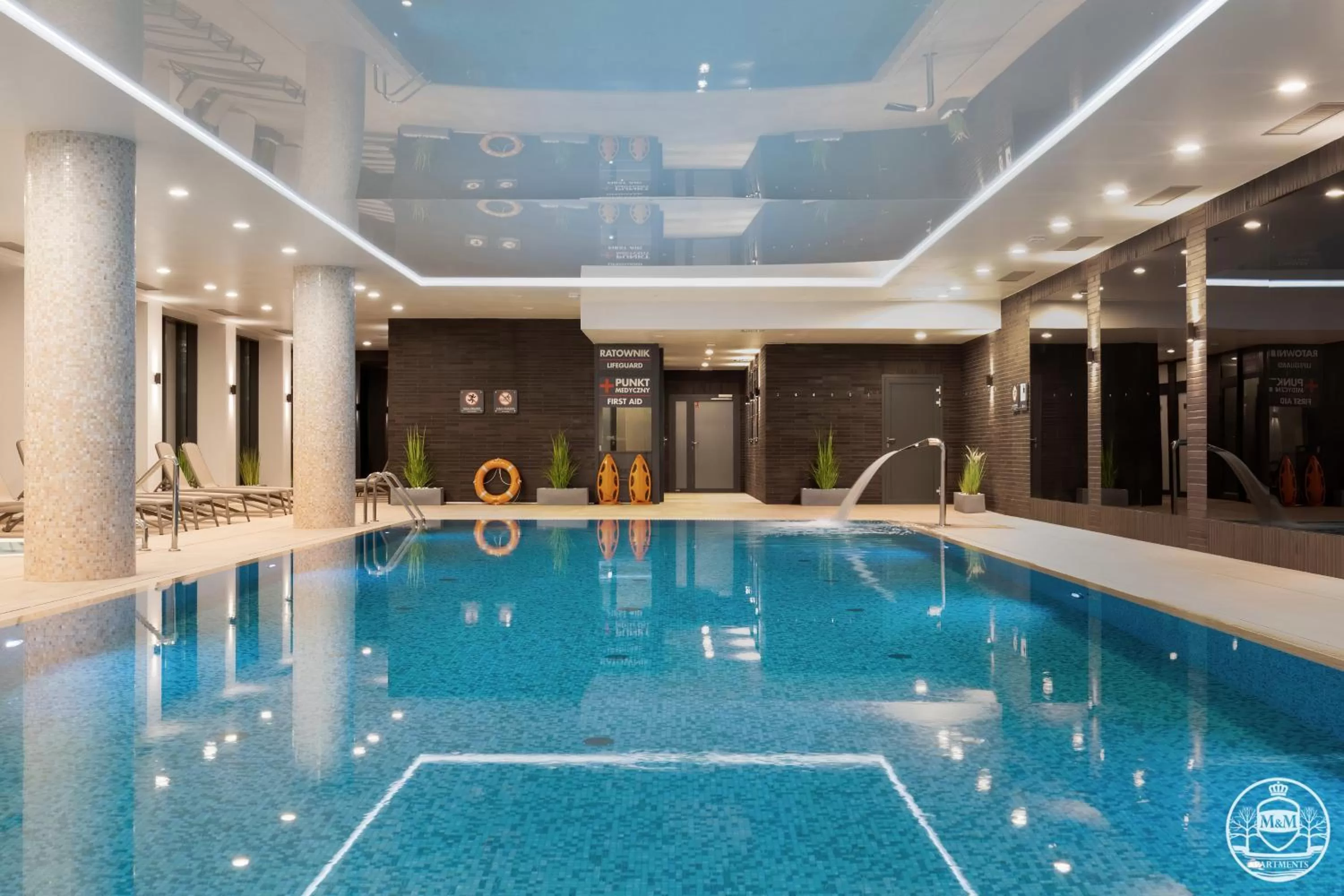 Swimming Pool in Nadmorskie Tarasy - Apartments M&M