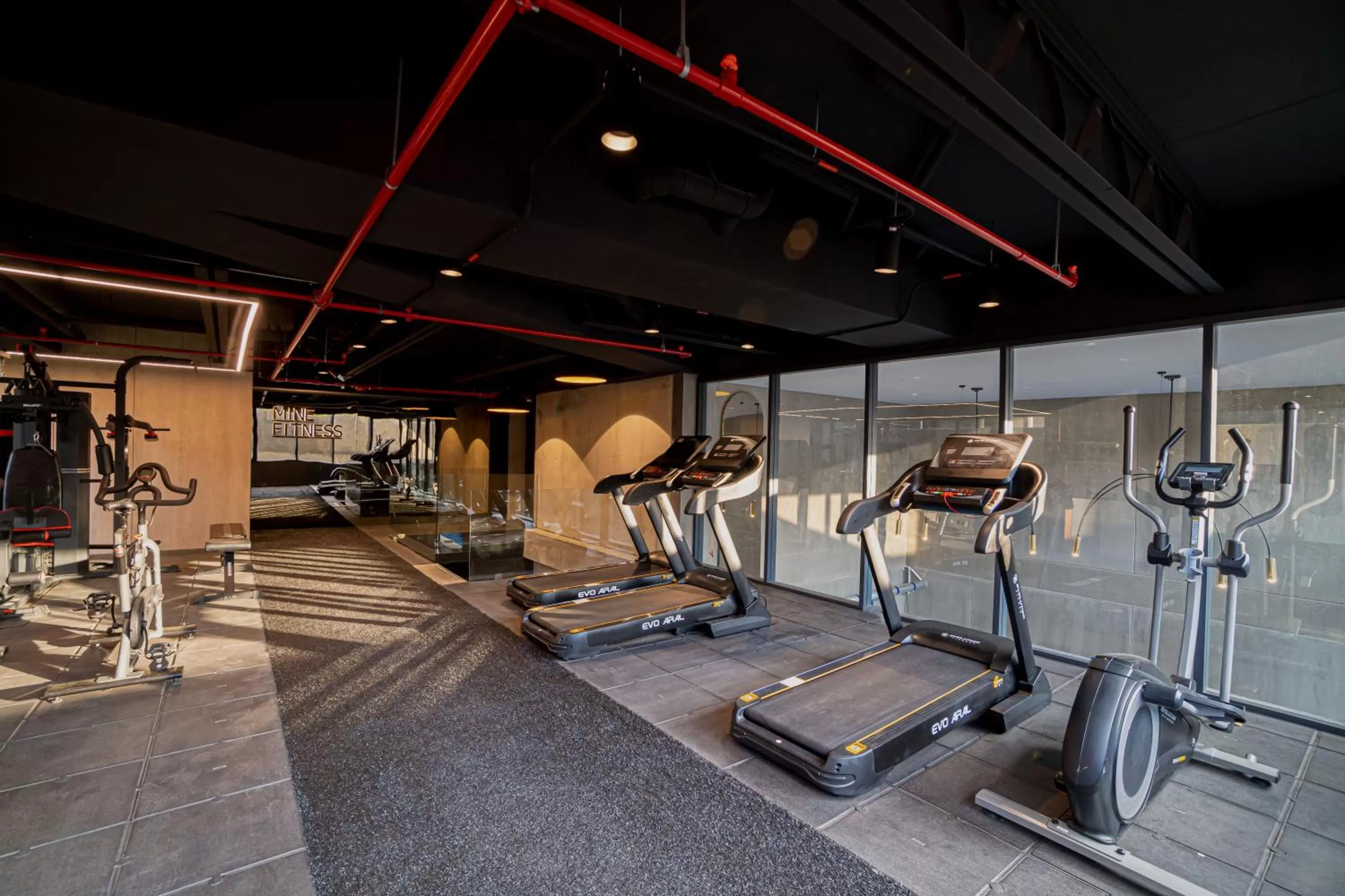 Fitness centre/facilities, Fitness Center/Facilities in ICON 100 Luxury Apartasuites