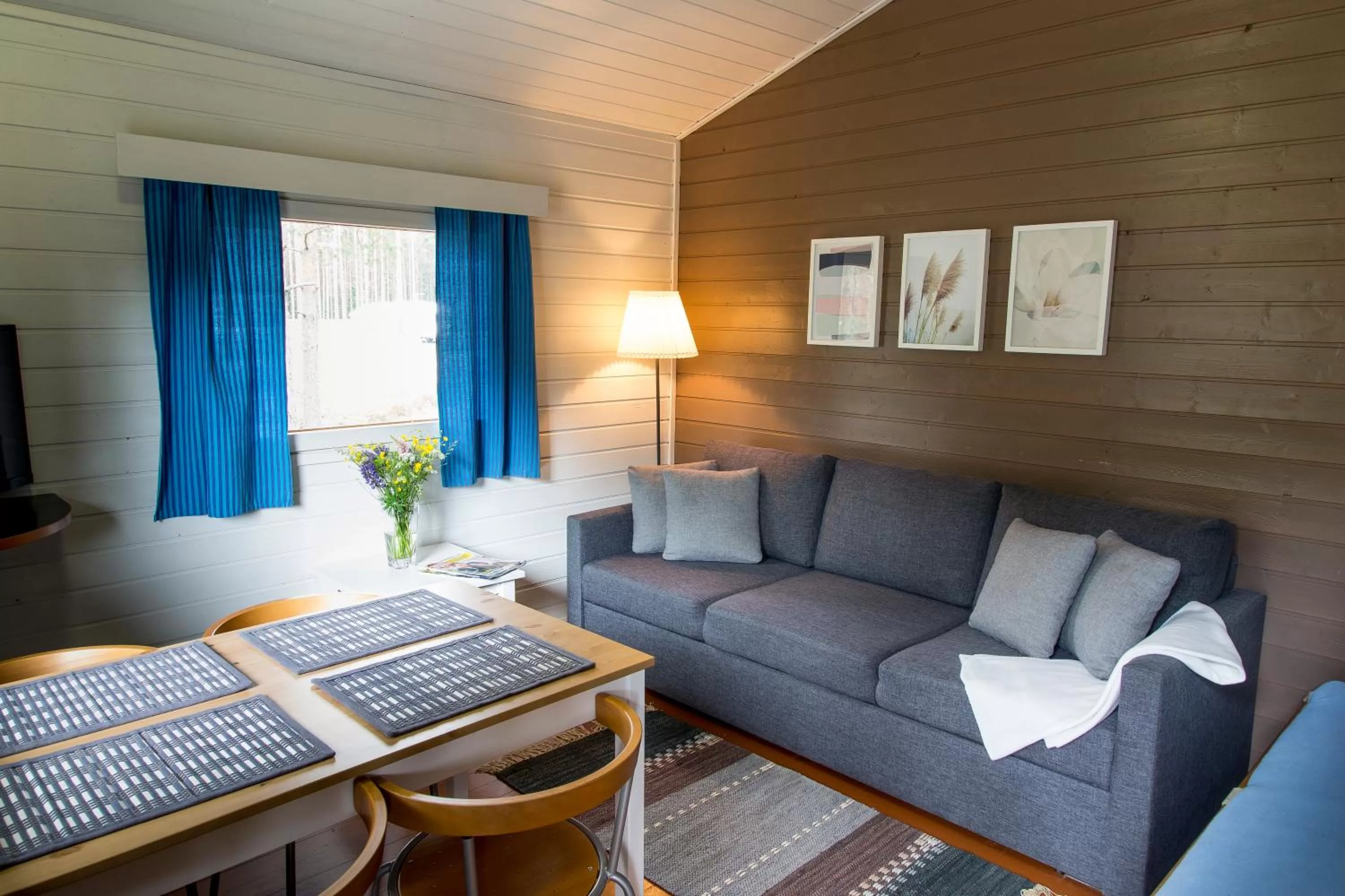 Living room in Santalahti Resort Cottages & Villas