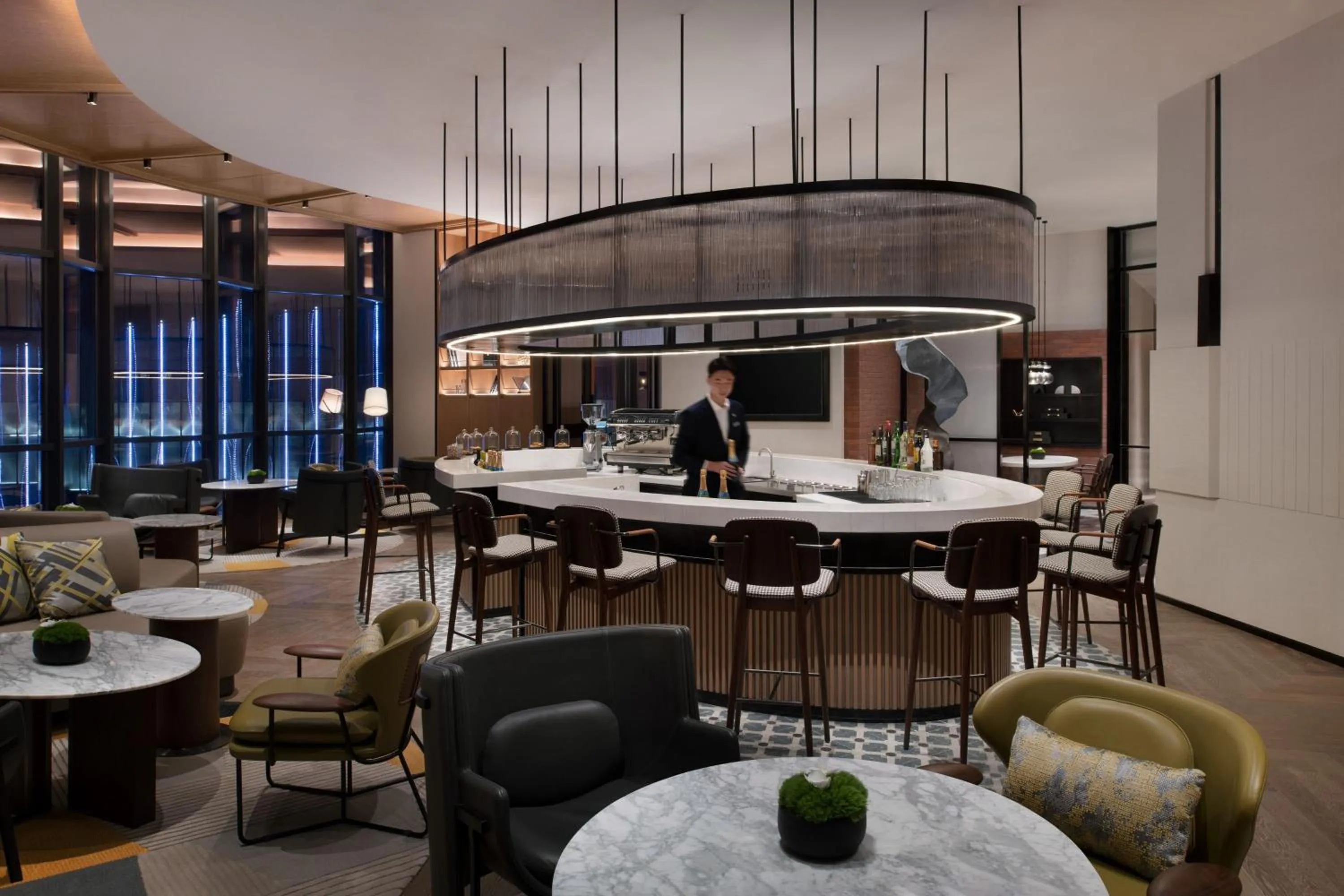 Lounge or bar in Sheraton Xi'an Chanba