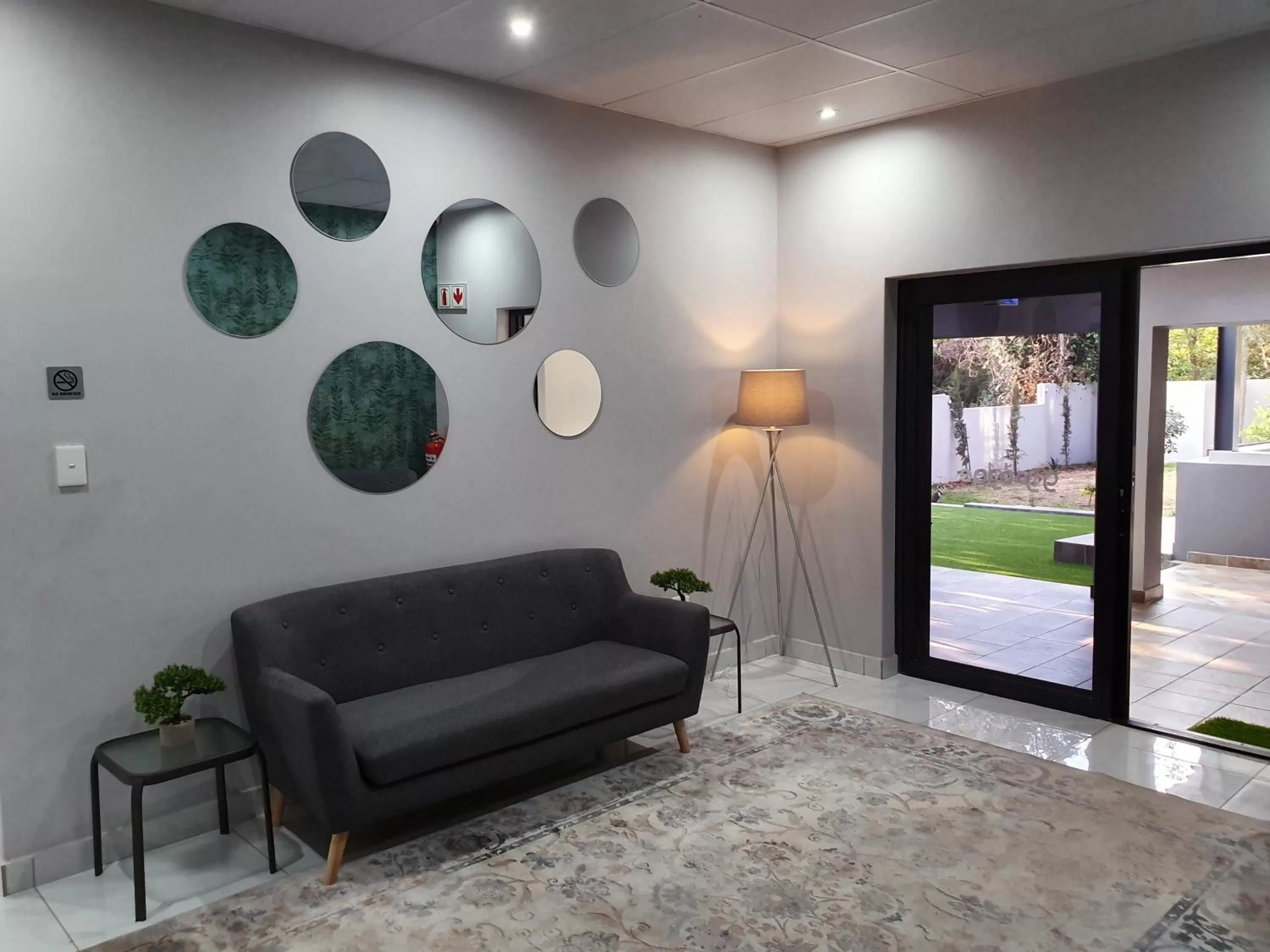 Seating area in La Orchard Hotel
