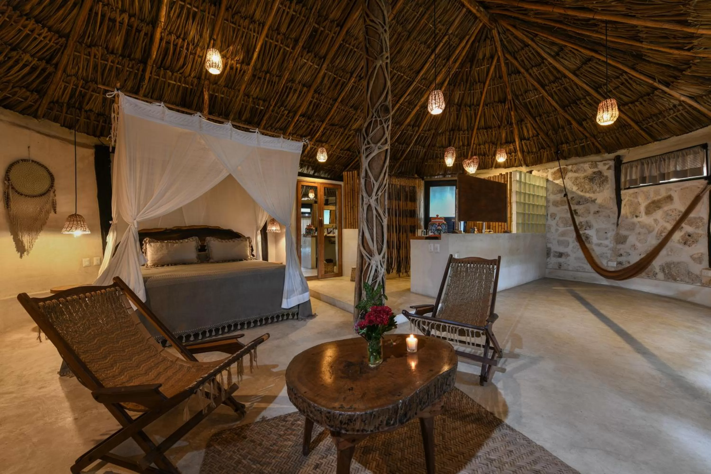 Photo of the whole room in Diamante K - Inside Tulum National Park