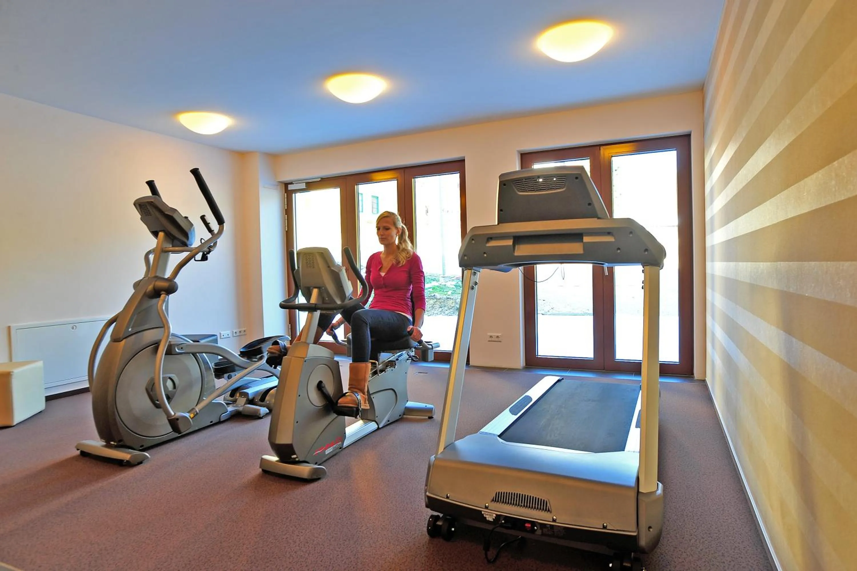 Fitness centre/facilities in Gasthof Hotel Zum Hirsch***S