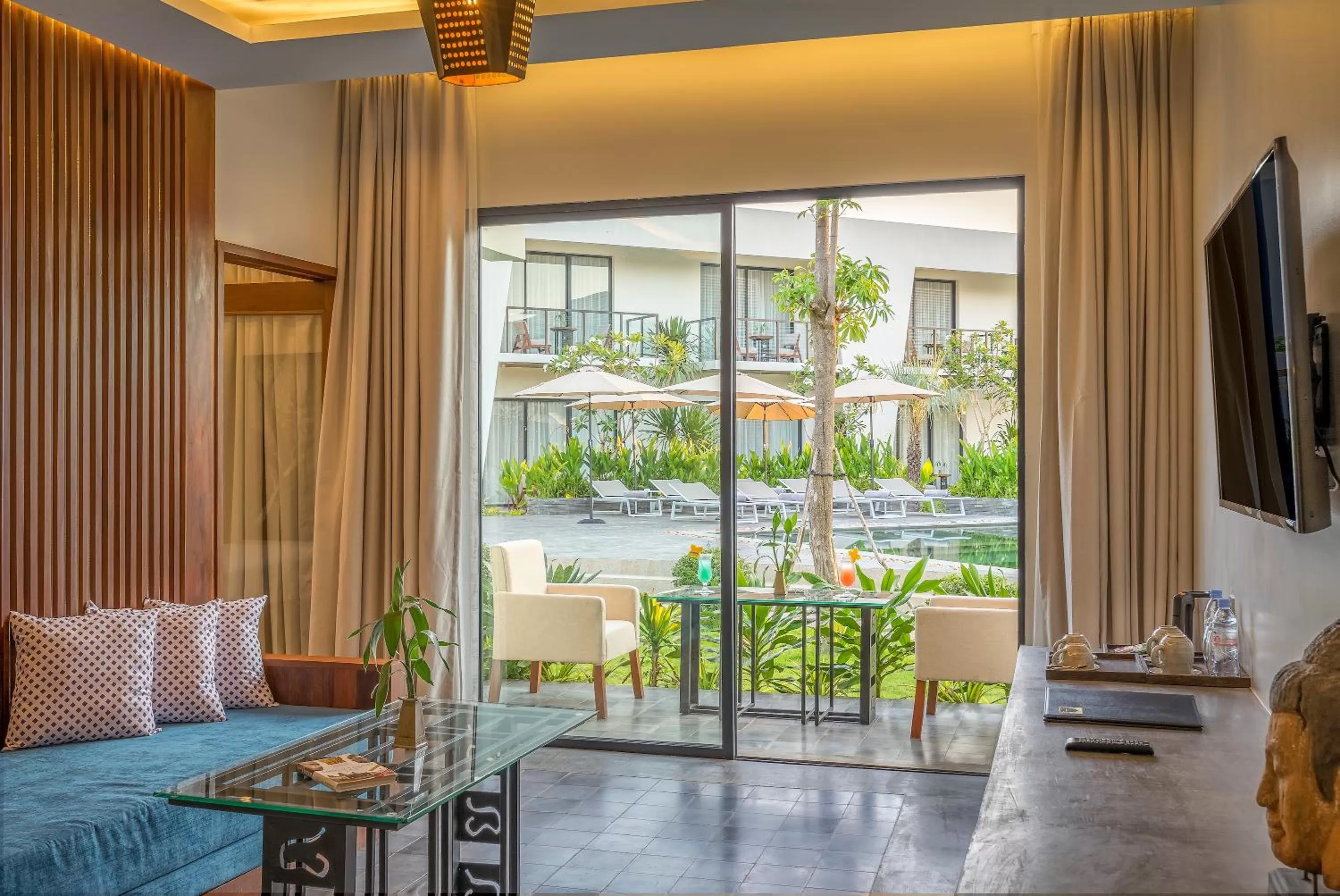 Garden in Metta Residence & Spa