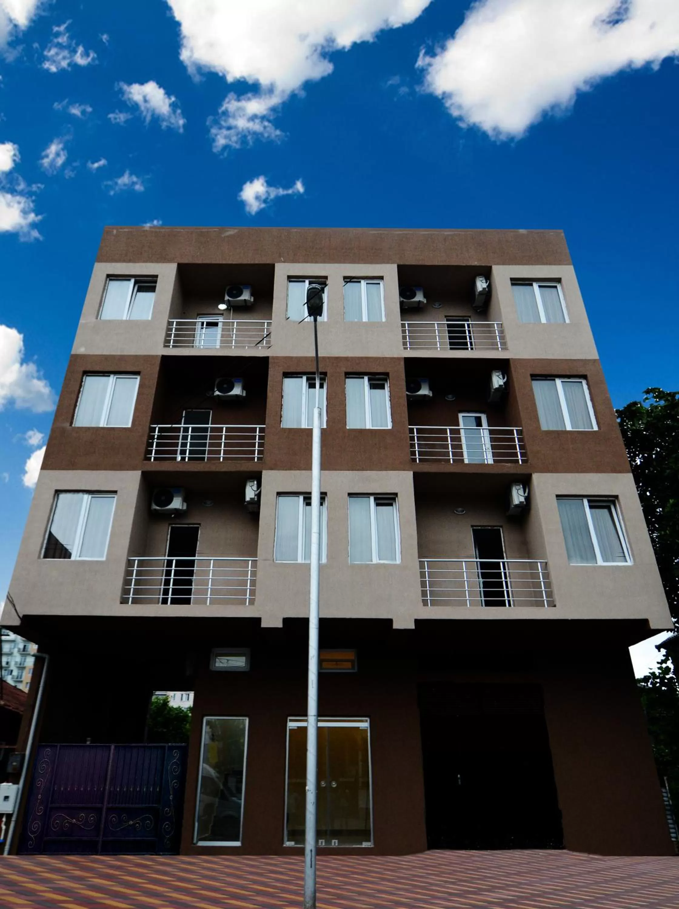 Property Building in Family Hotel