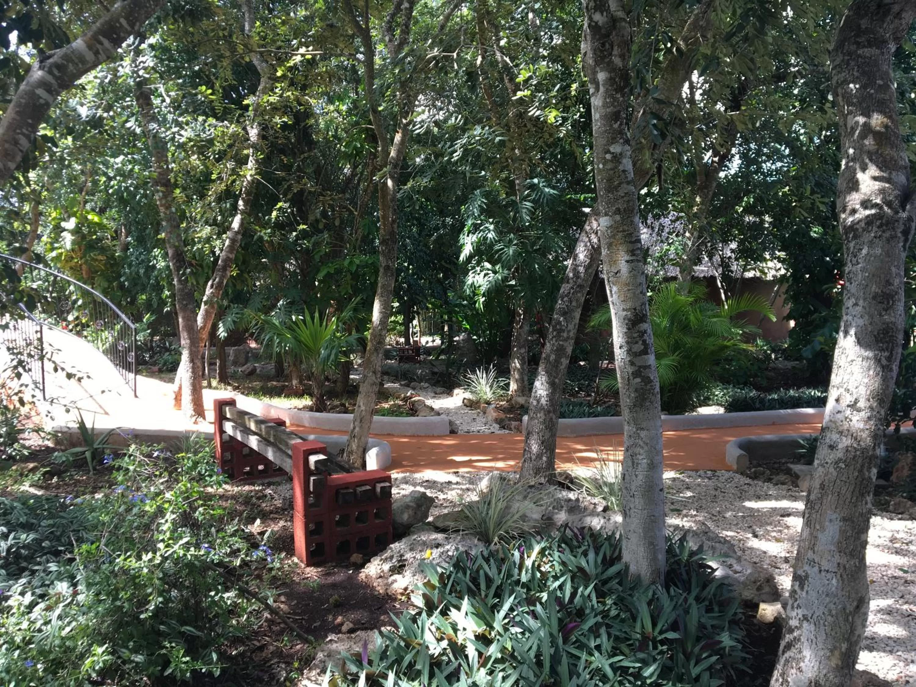 Patio in The Pickled Onion Eco-Boutique B&B