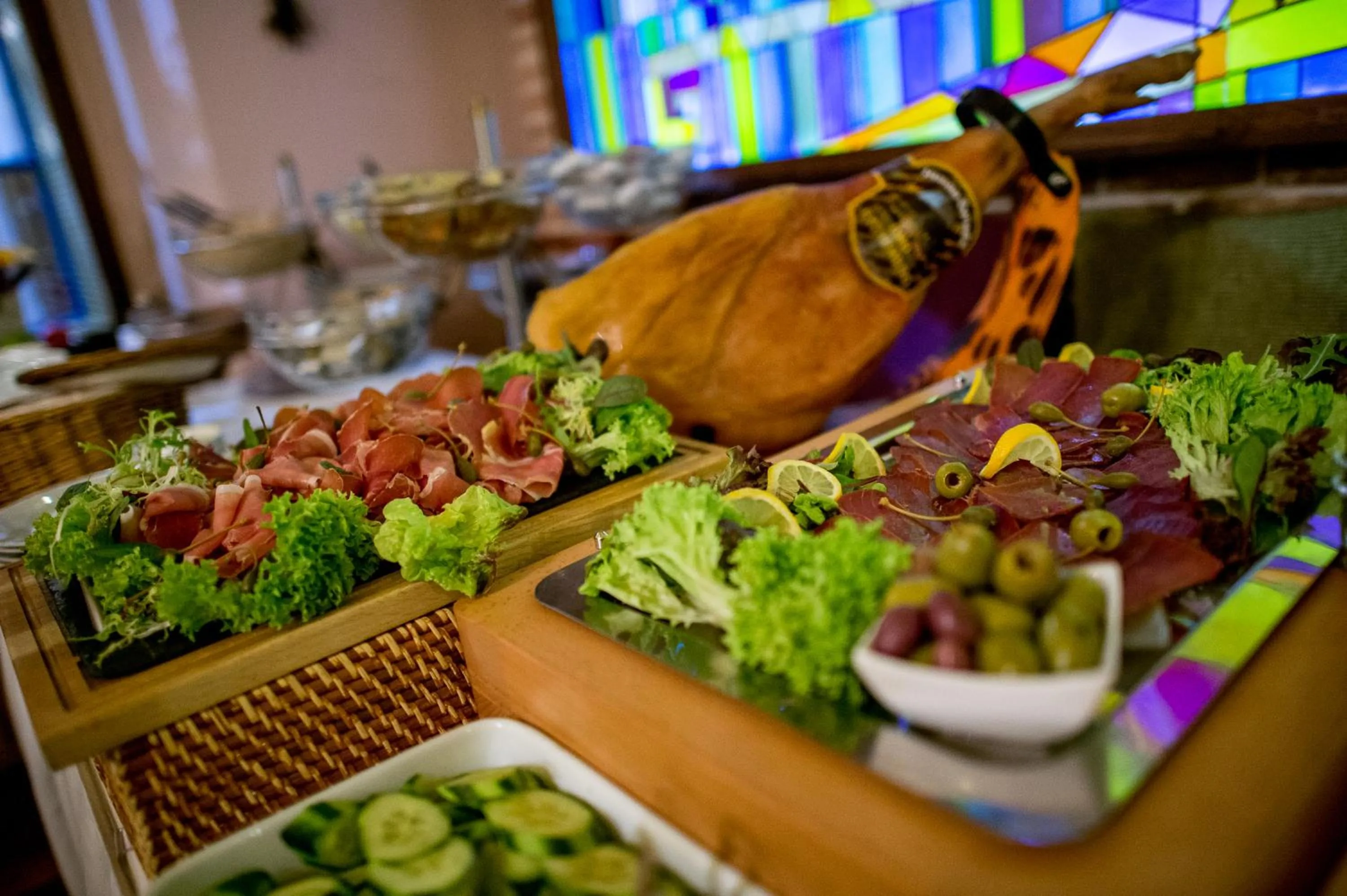 Buffet breakfast in Hotel Salvator