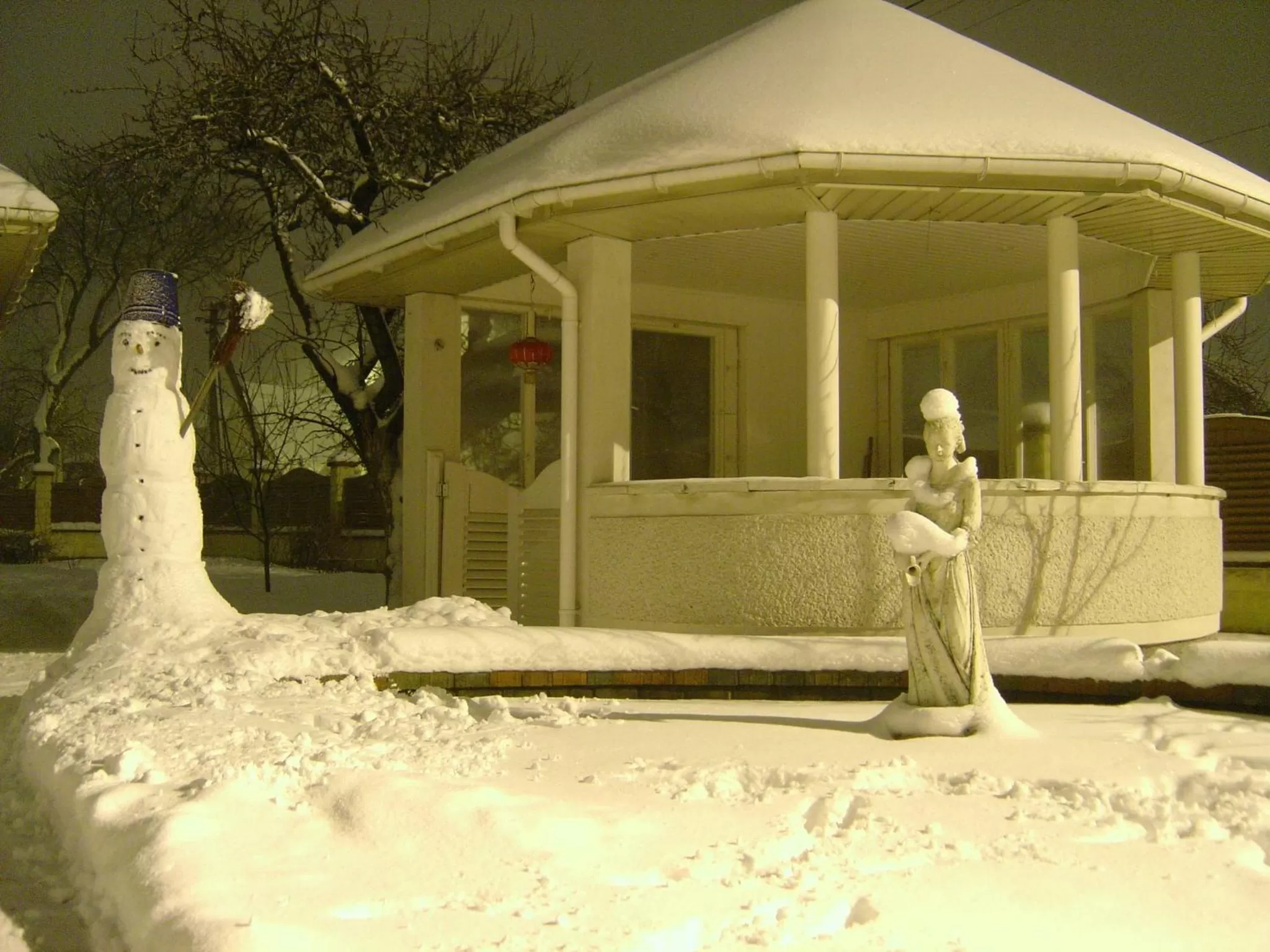Patio in Guest House Linas