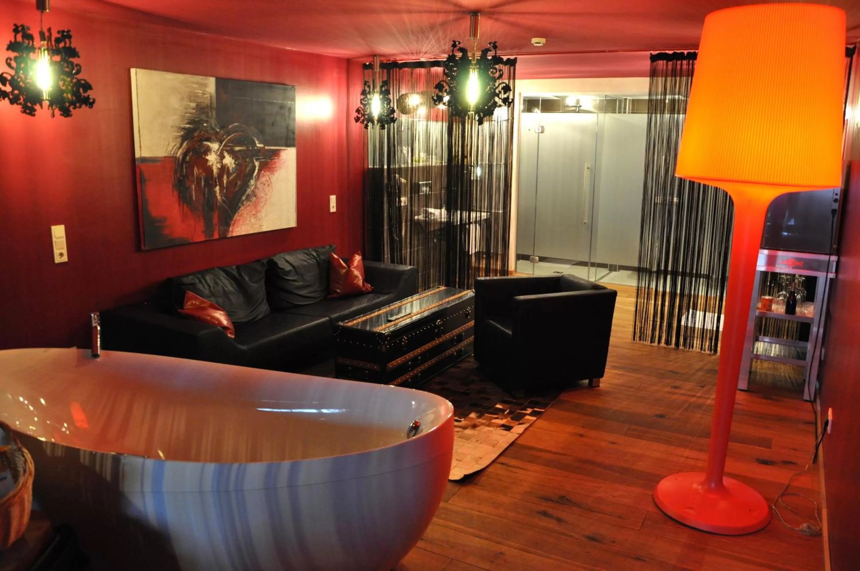 Living room in Hotel Alpine Palace