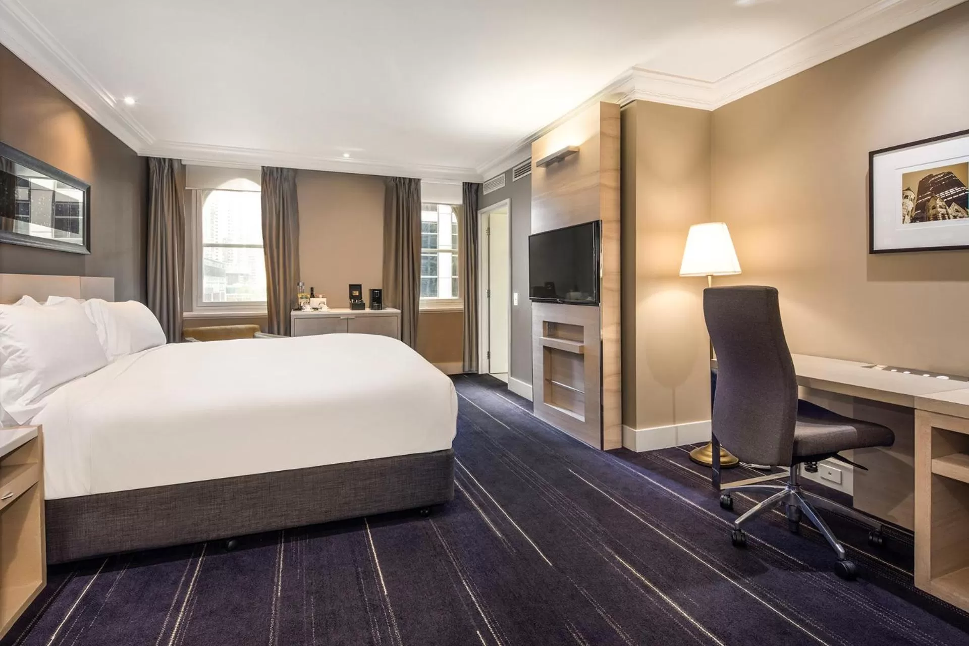 Bed in InterContinental Melbourne The Rialto by IHG