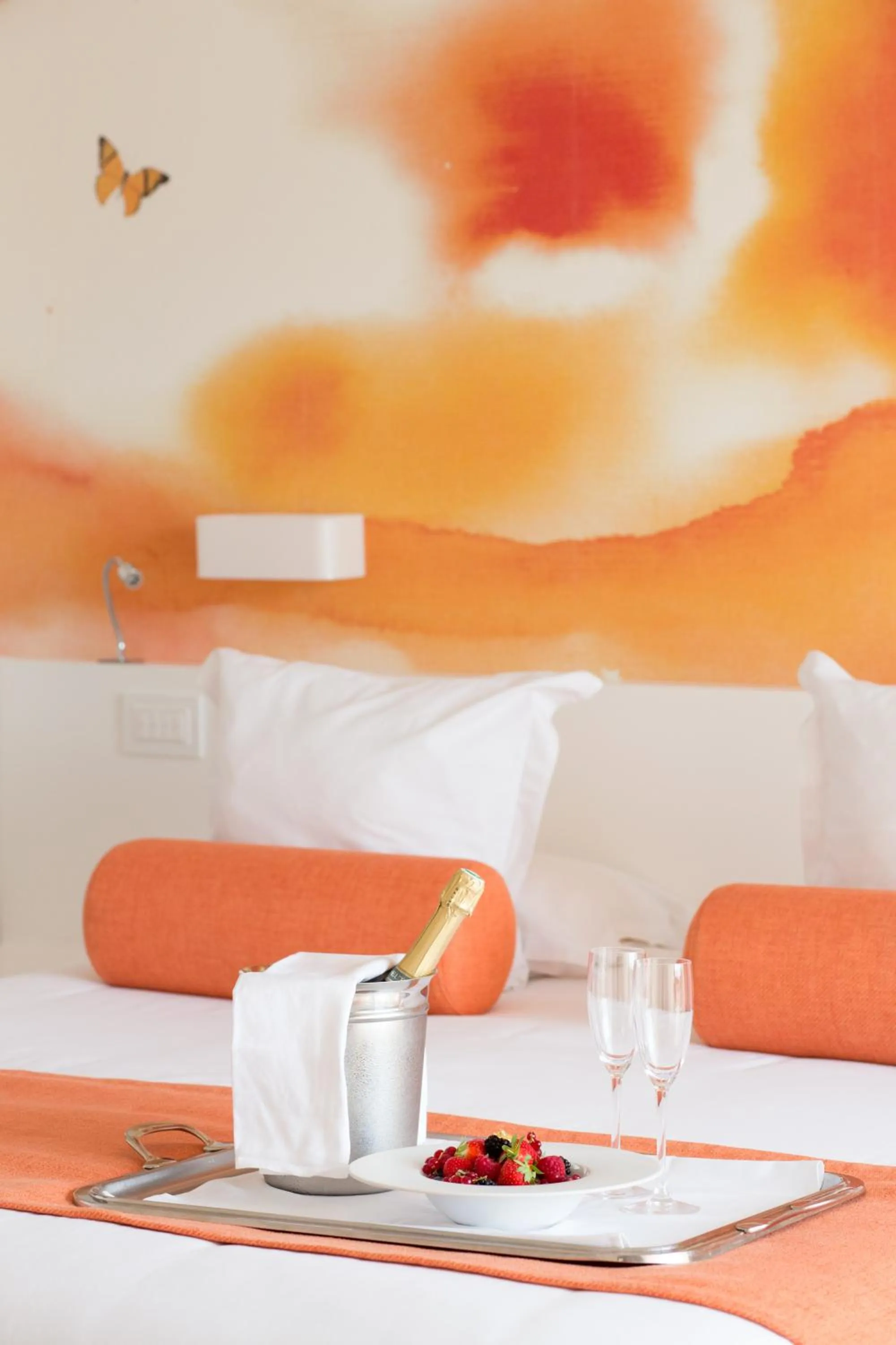 Food and drinks in Hotel Restaurant La Vague de Saint Paul