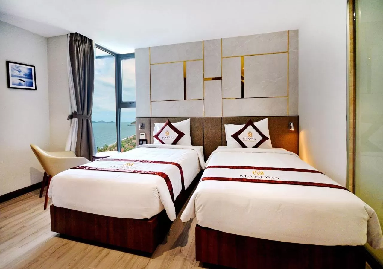 Bedroom, Bed in Masova Hotel