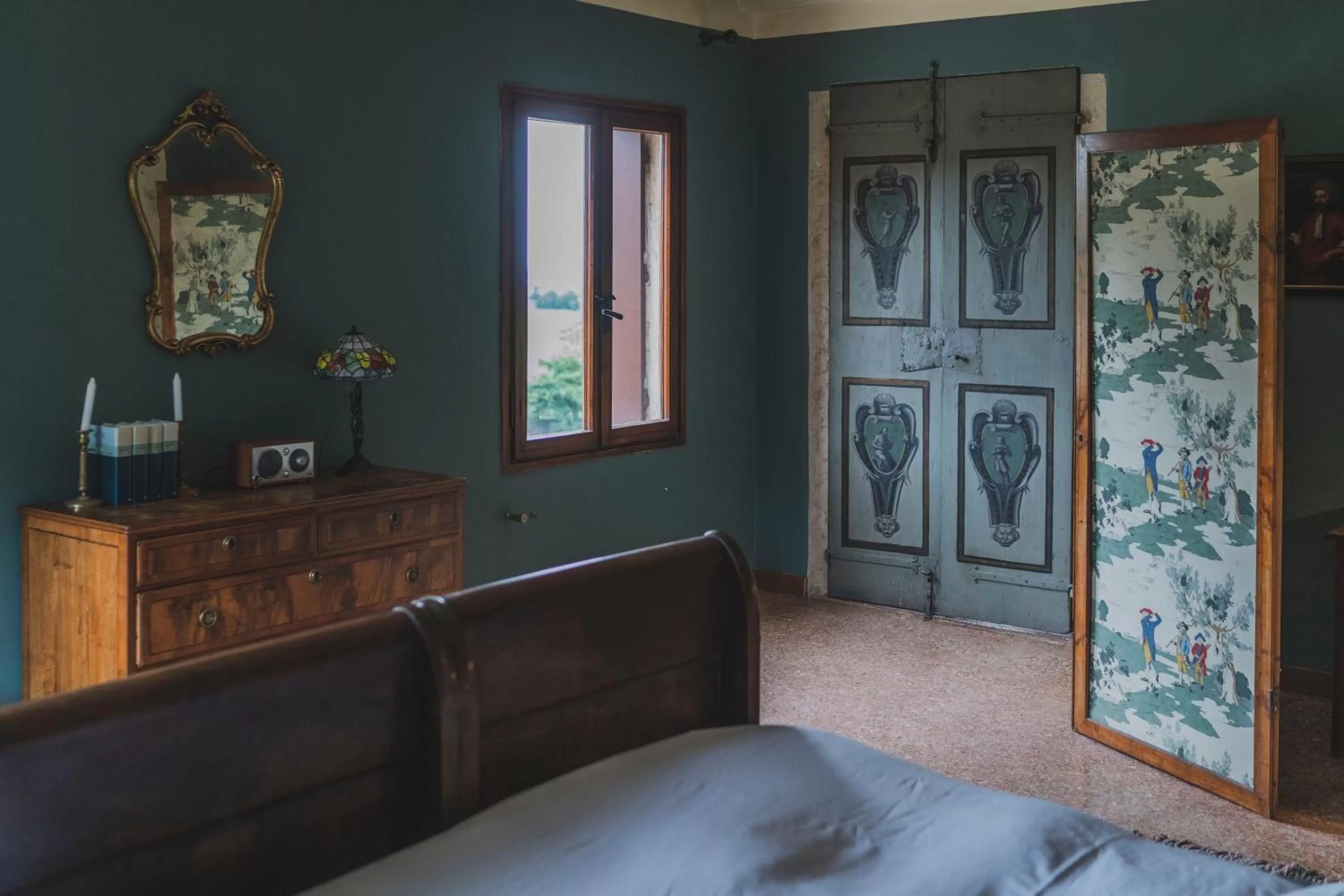 Bedroom in Villa Stecchini
