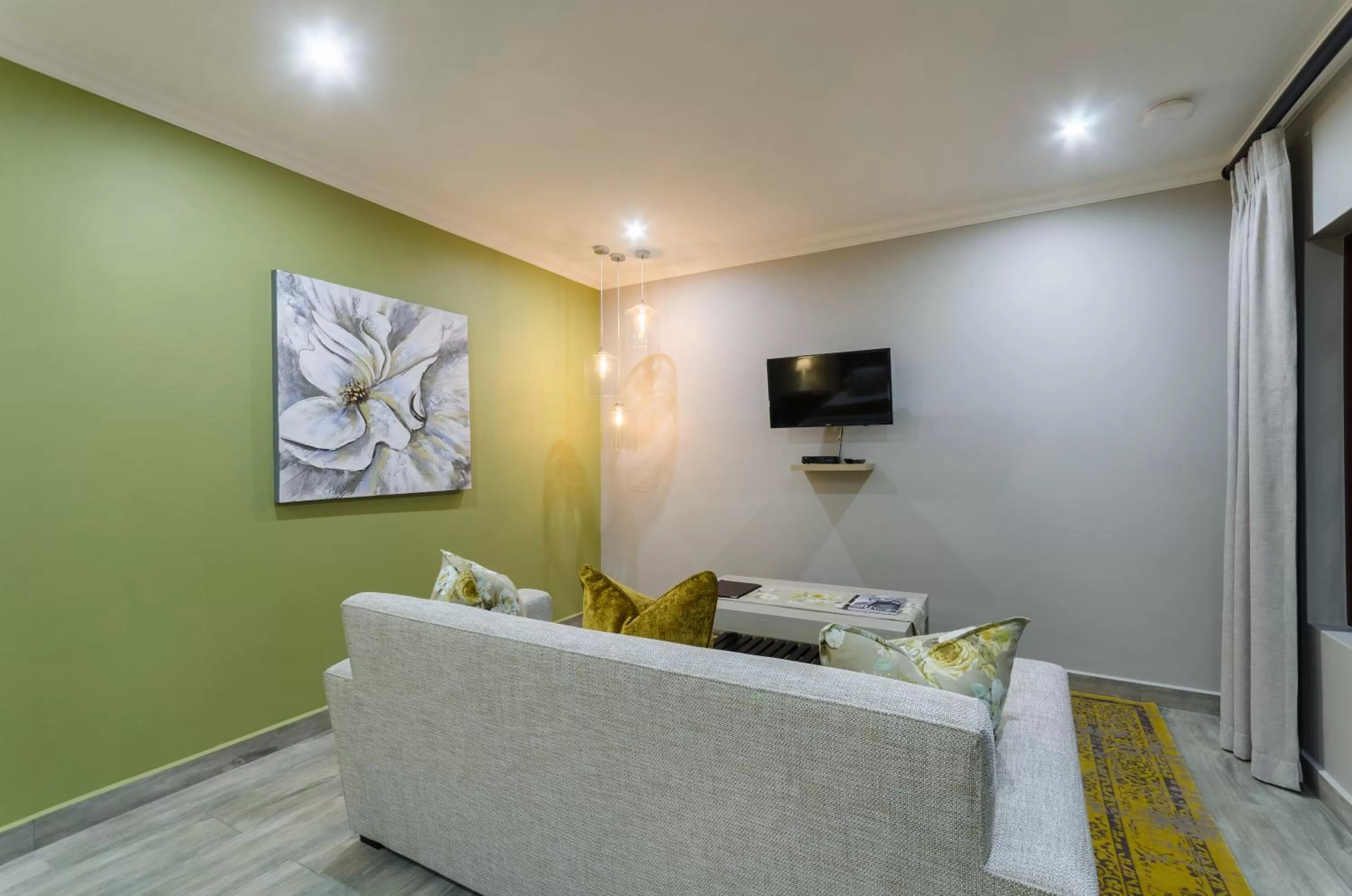 Seating area in Nut Grove Boutique Hotel