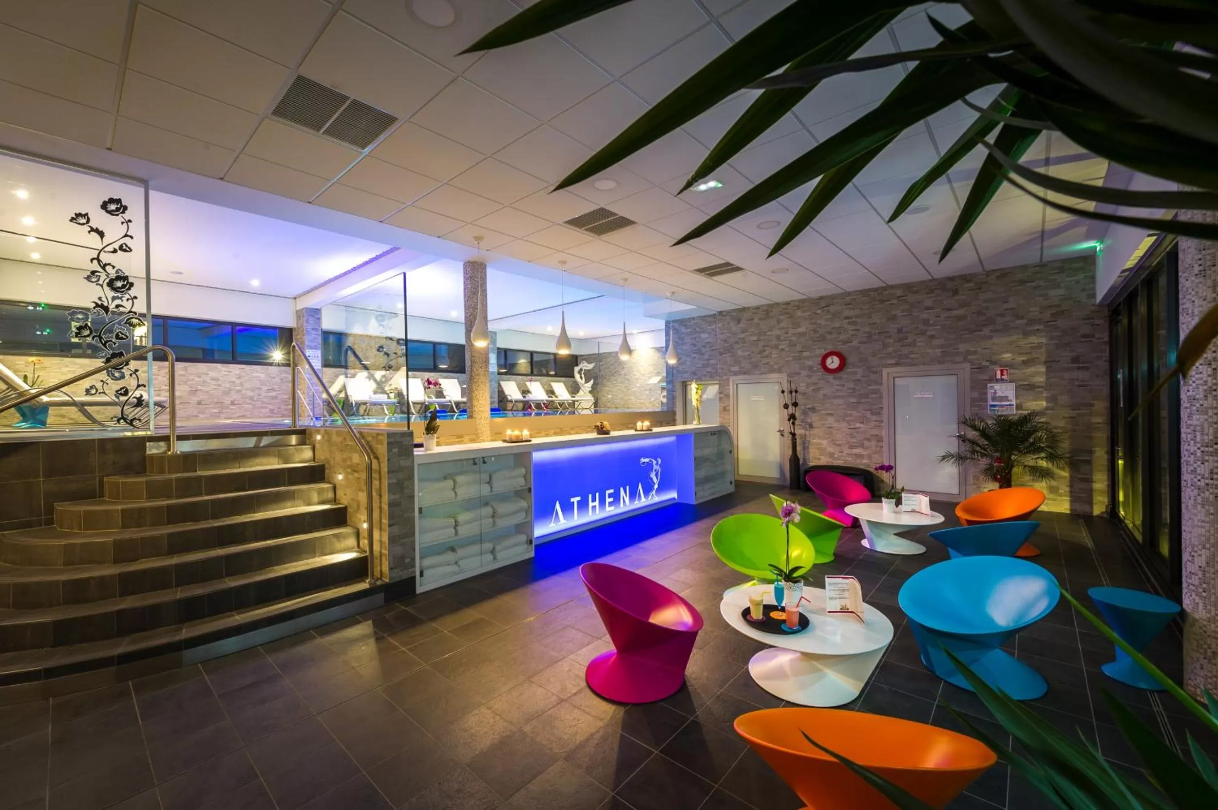 Spa and wellness centre/facilities in Hôtel Restaurant Athena Spa