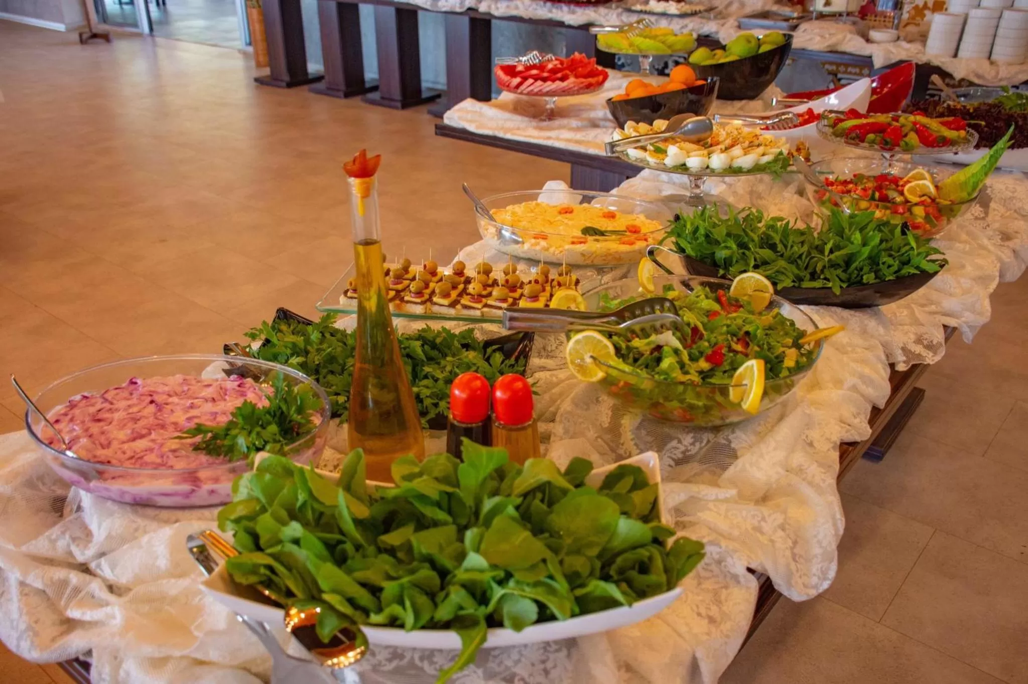 Buffet breakfast in Sandal Otel