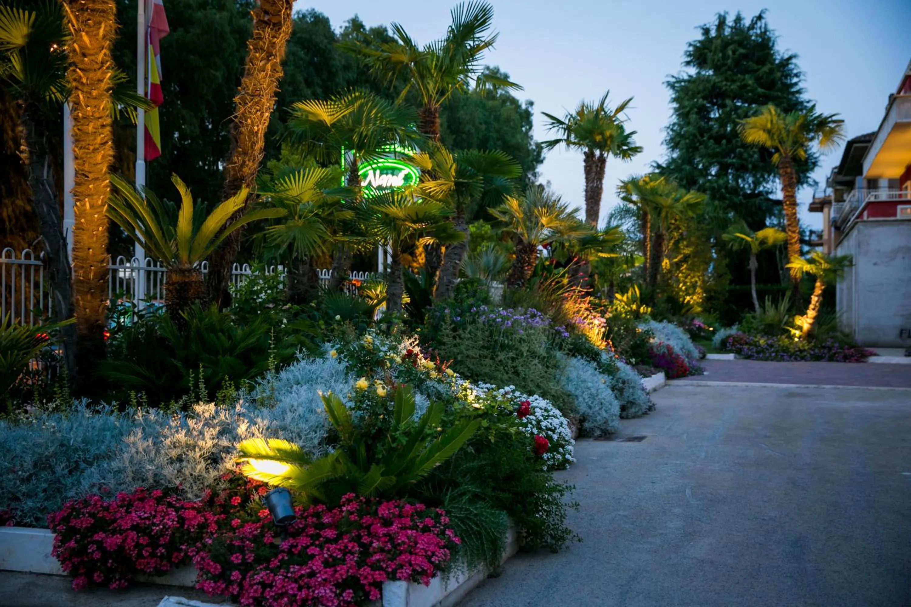 Garden in Hotel Ares