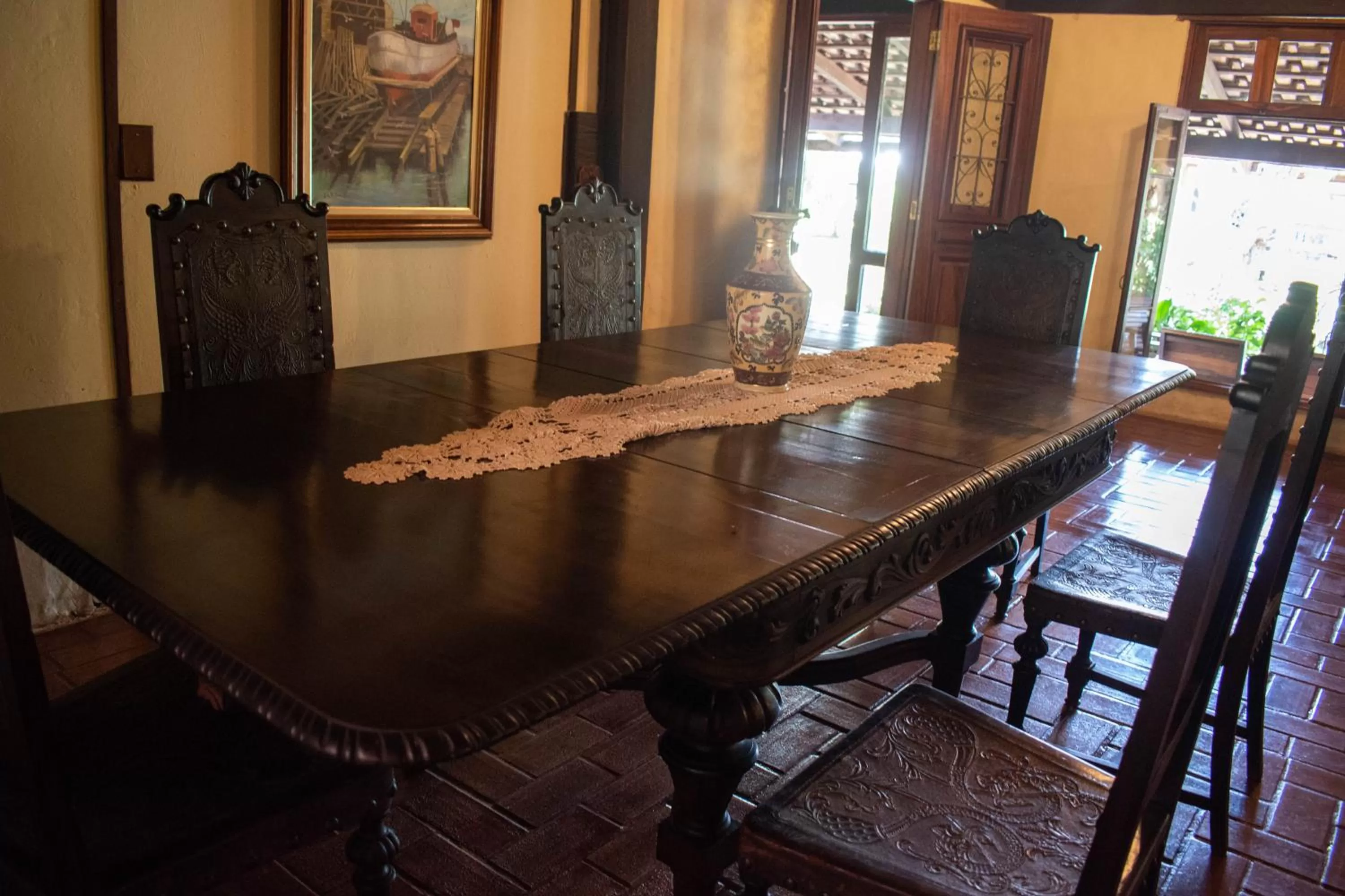 Seating area in Hotel Santa Esmeralda