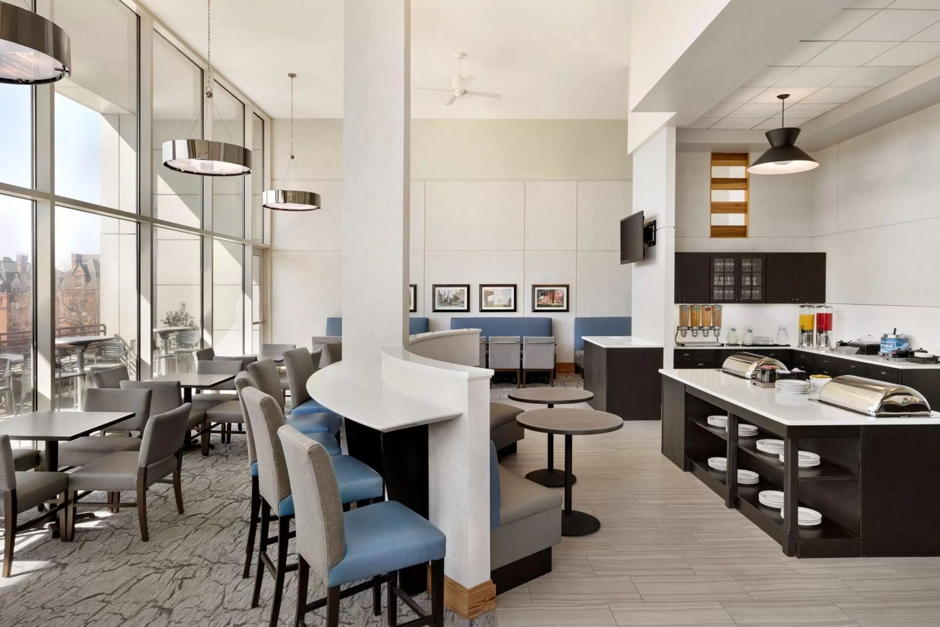 Breakfast in Homewood Suites University City Philadelphia