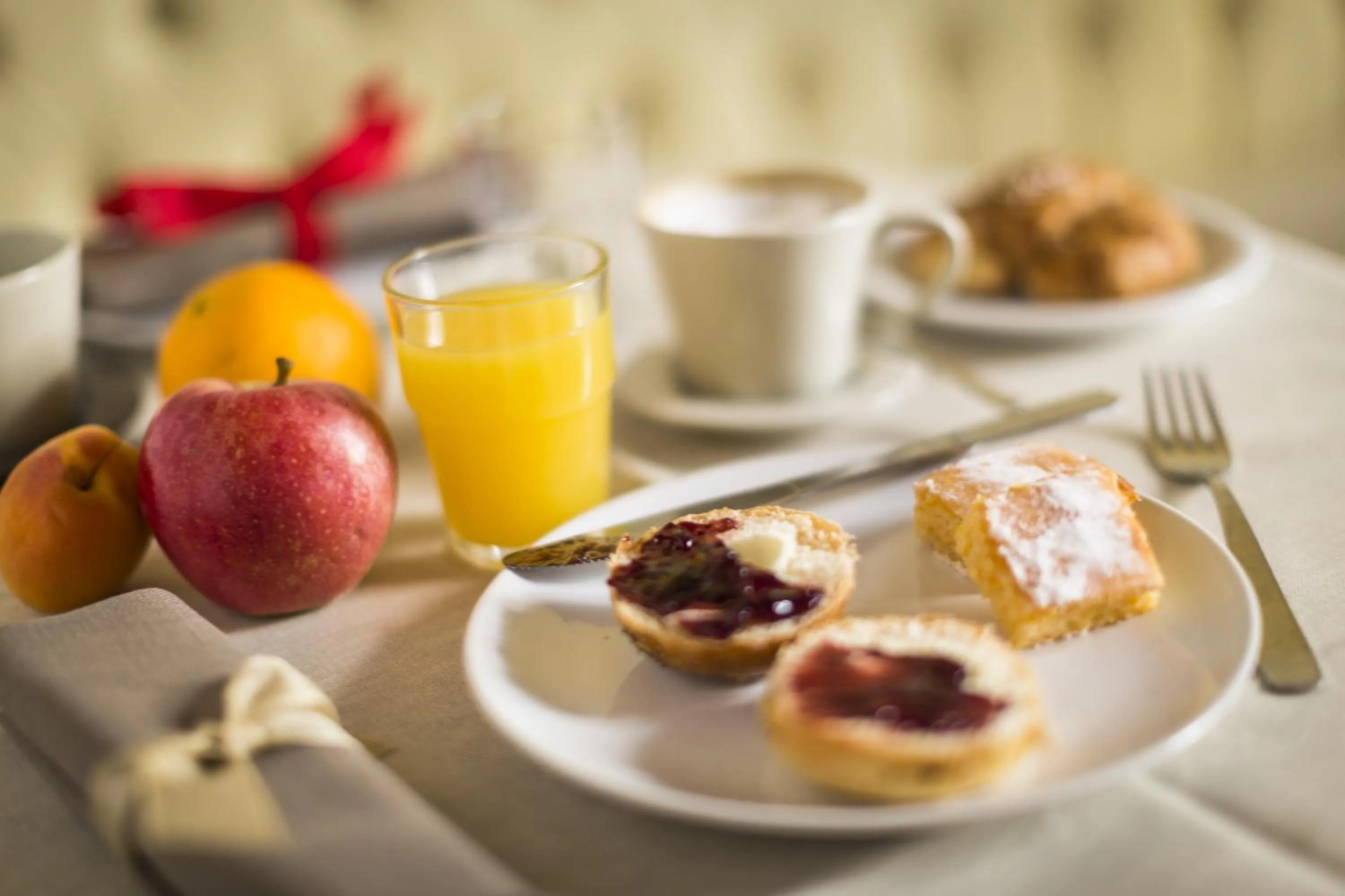 Buffet breakfast in Boutique Hotel La Casa di Morfeo