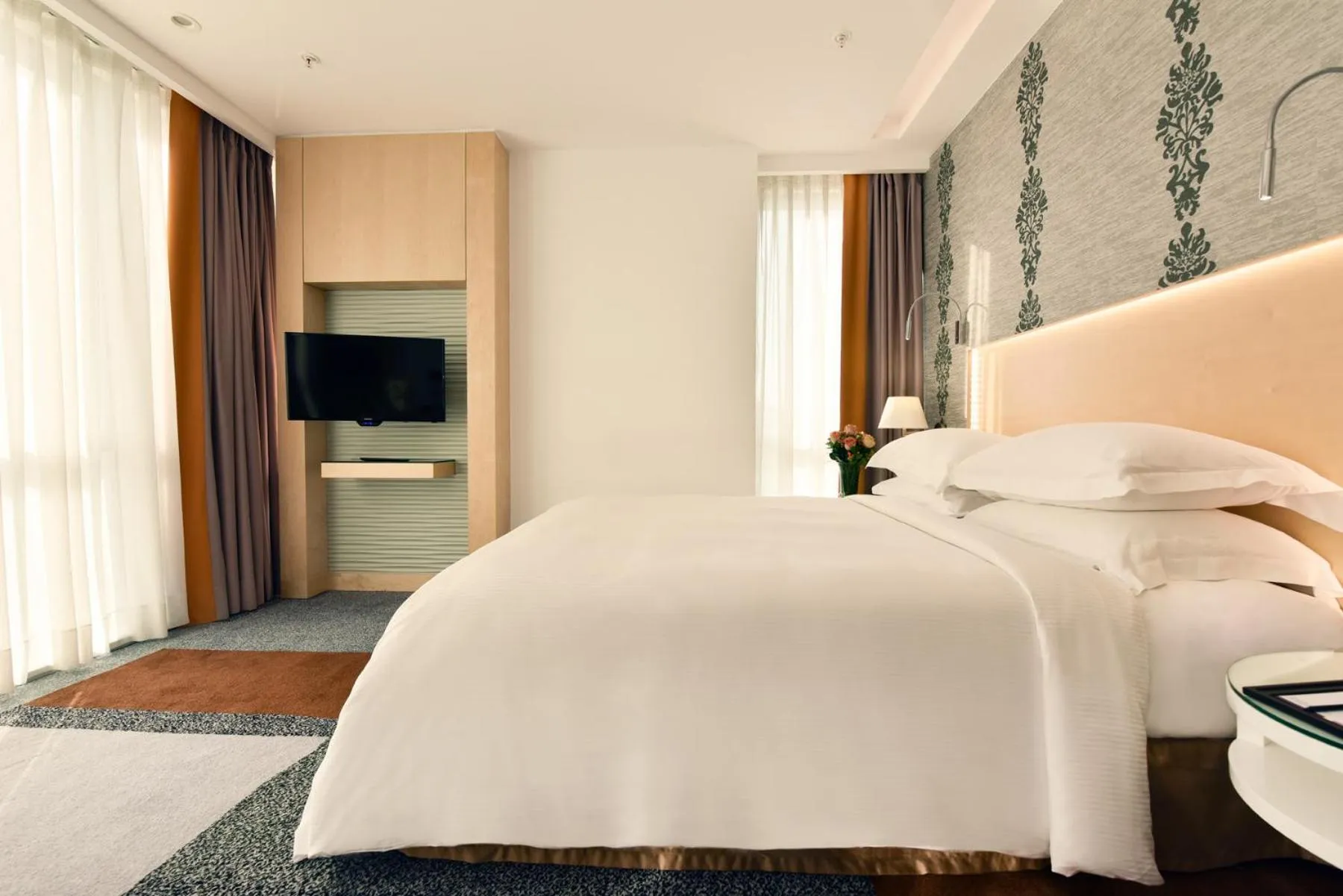 Bedroom, Bed in Tango Arjaan by Rotana Istanbul Asia
