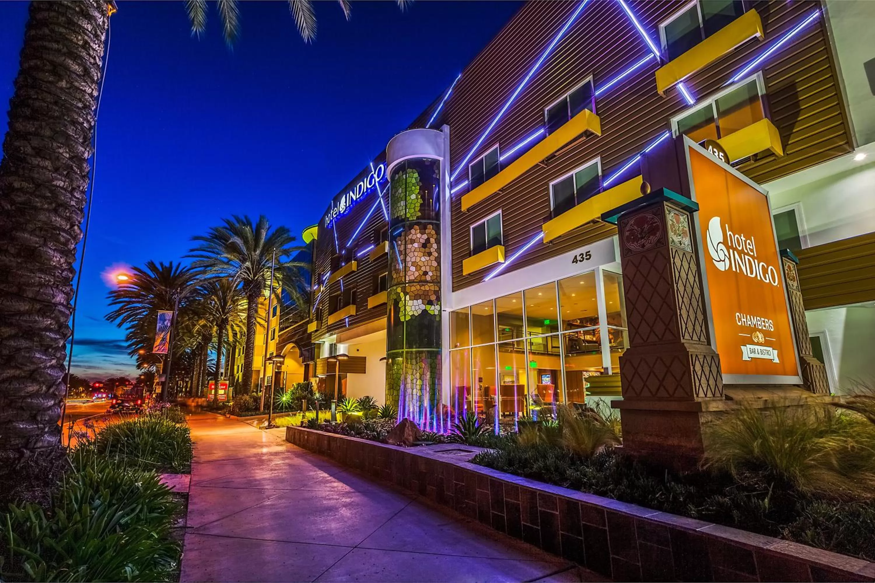 Property building in Hotel Indigo Anaheim by IHG