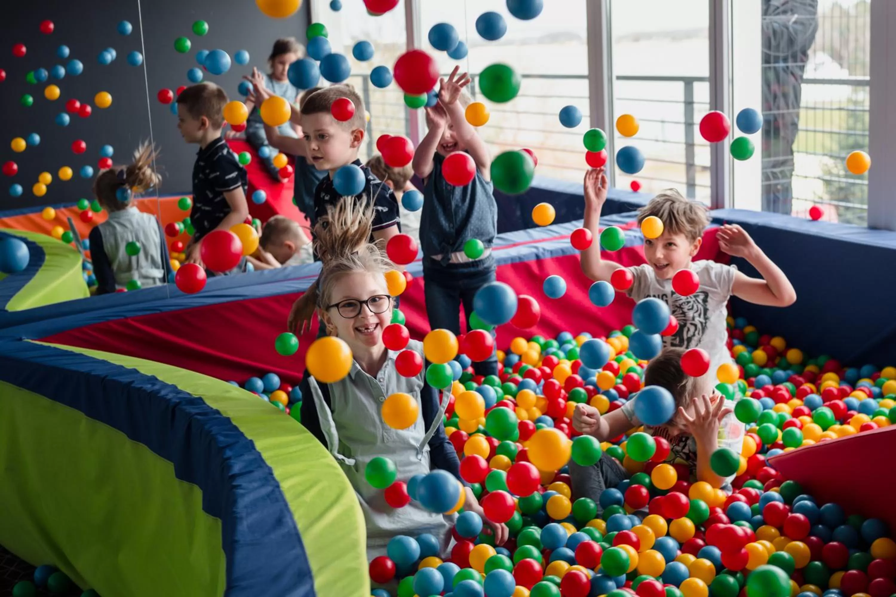 Evening entertainment in Molo Park Mielno