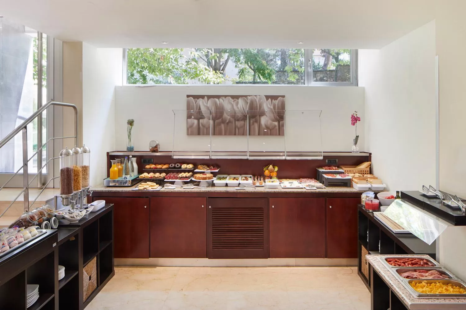 Buffet breakfast in Exe Plaza Delicias