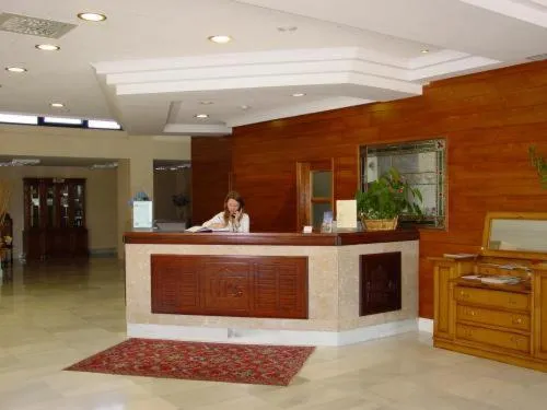 Lobby or reception in Hotel Cristina