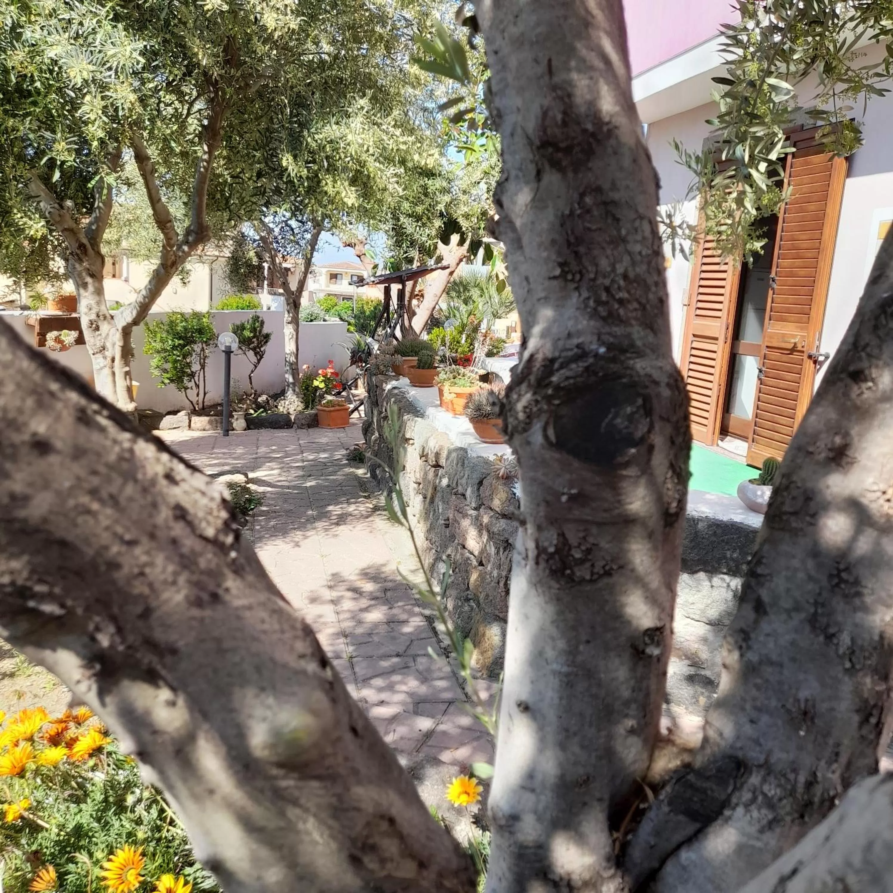 Garden view in La Fortezza casa vacanze & appartament