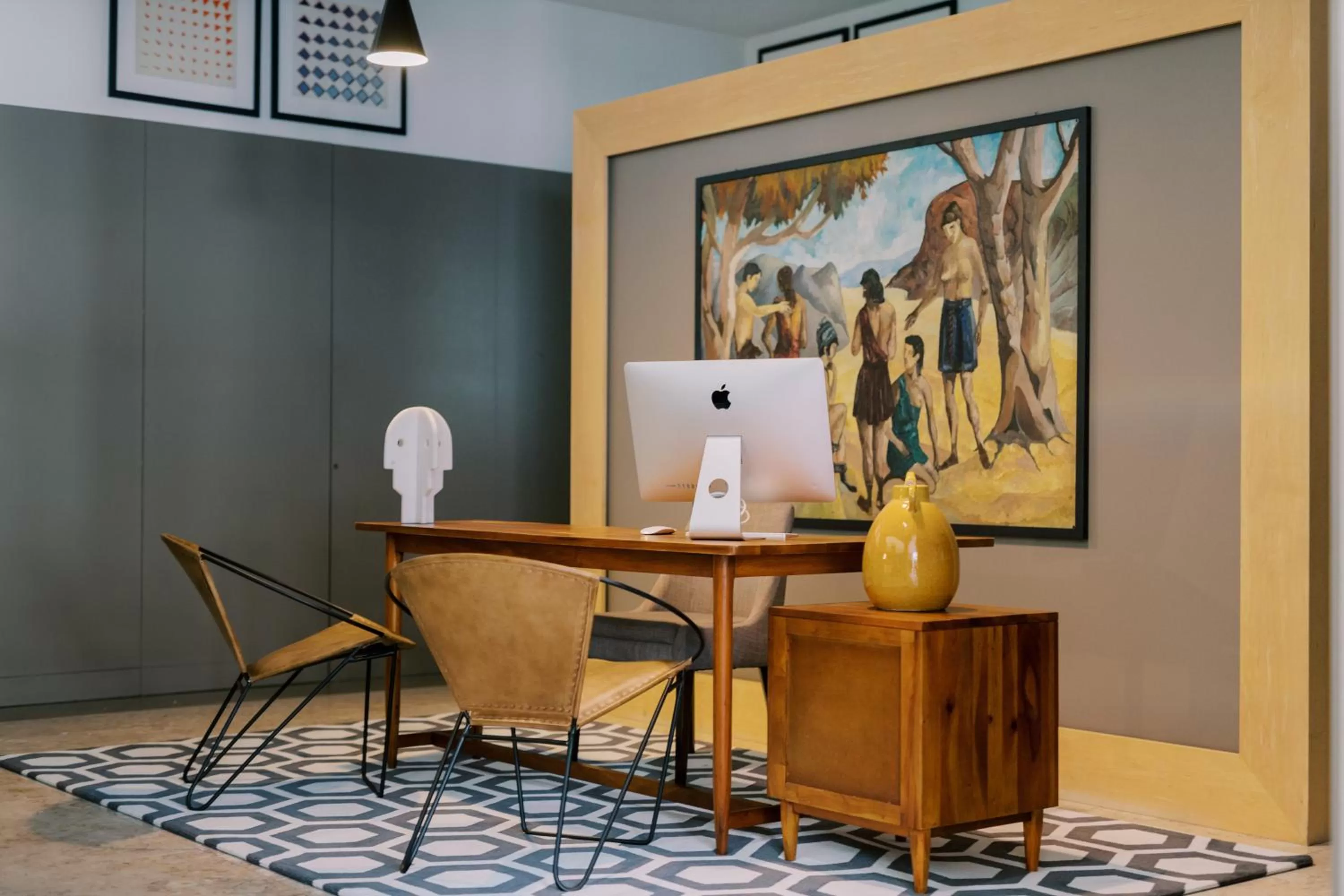 Lobby or reception in The Editory Artist Baixa Porto Hotel