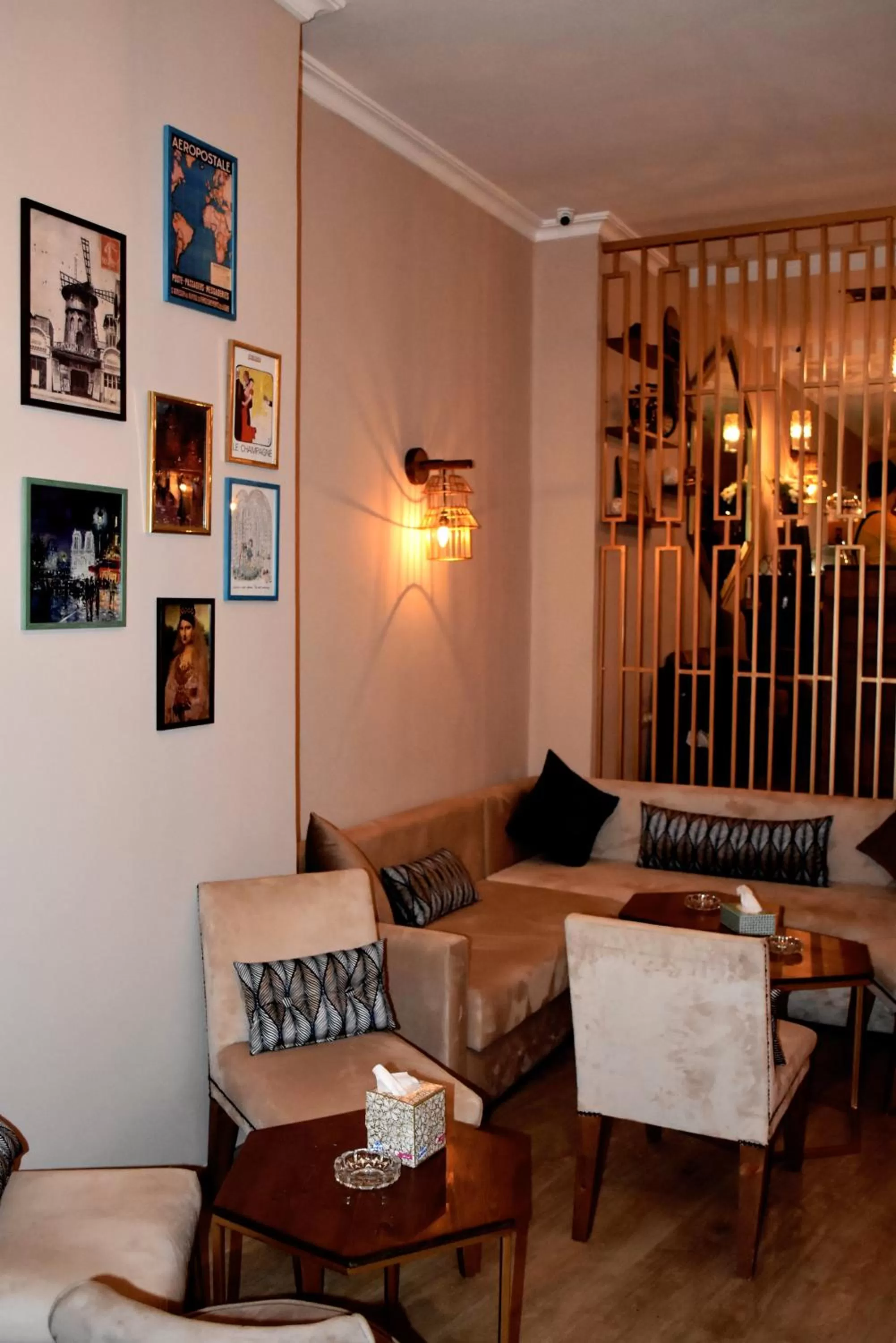 Lounge or bar in Hôtel Rembrandt