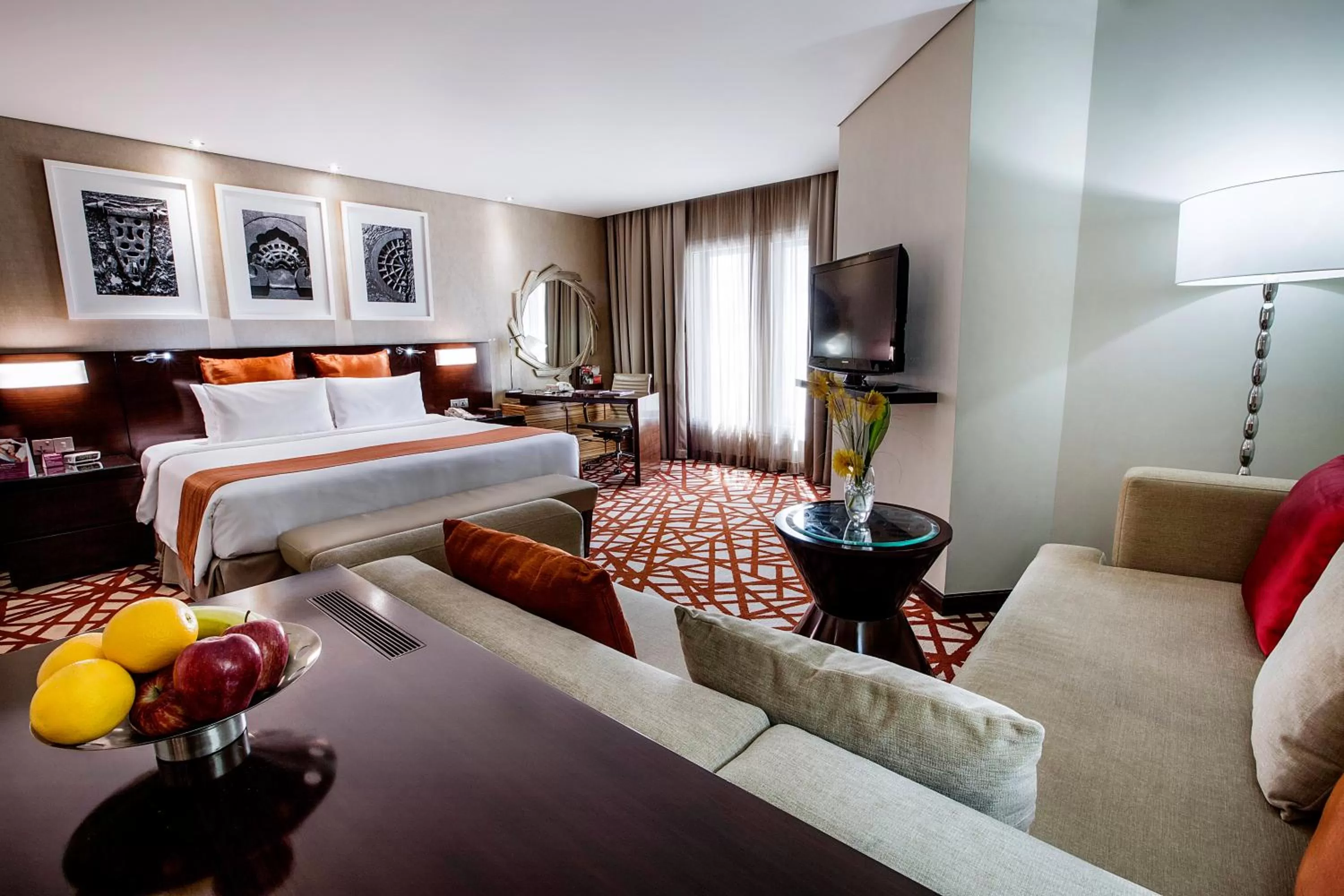 Photo of the whole room, Bed in Crowne Plaza Dubai Deira by IHG