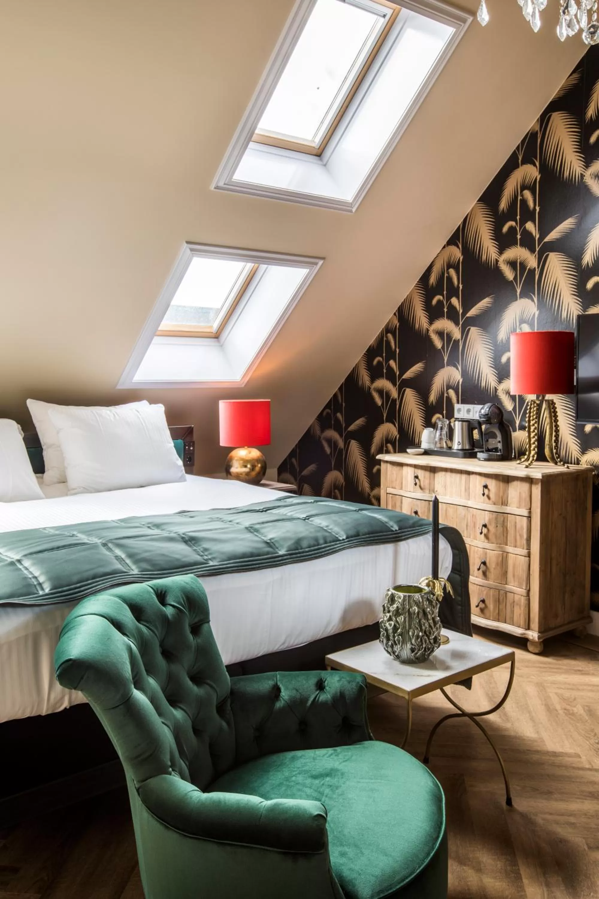 Bed in Boutiquehotel 't Gerecht