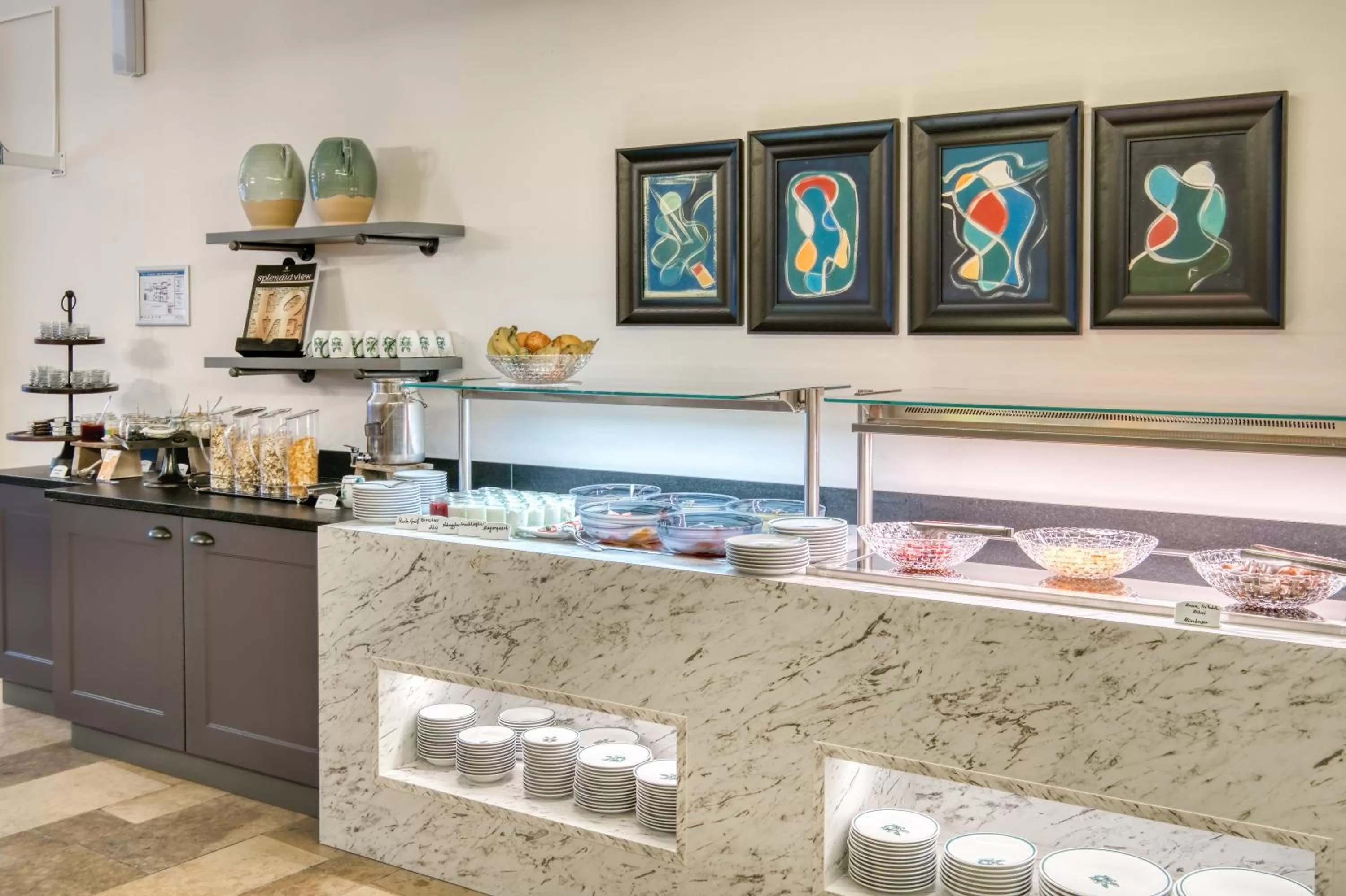 Buffet breakfast in Hotel Eisenhut