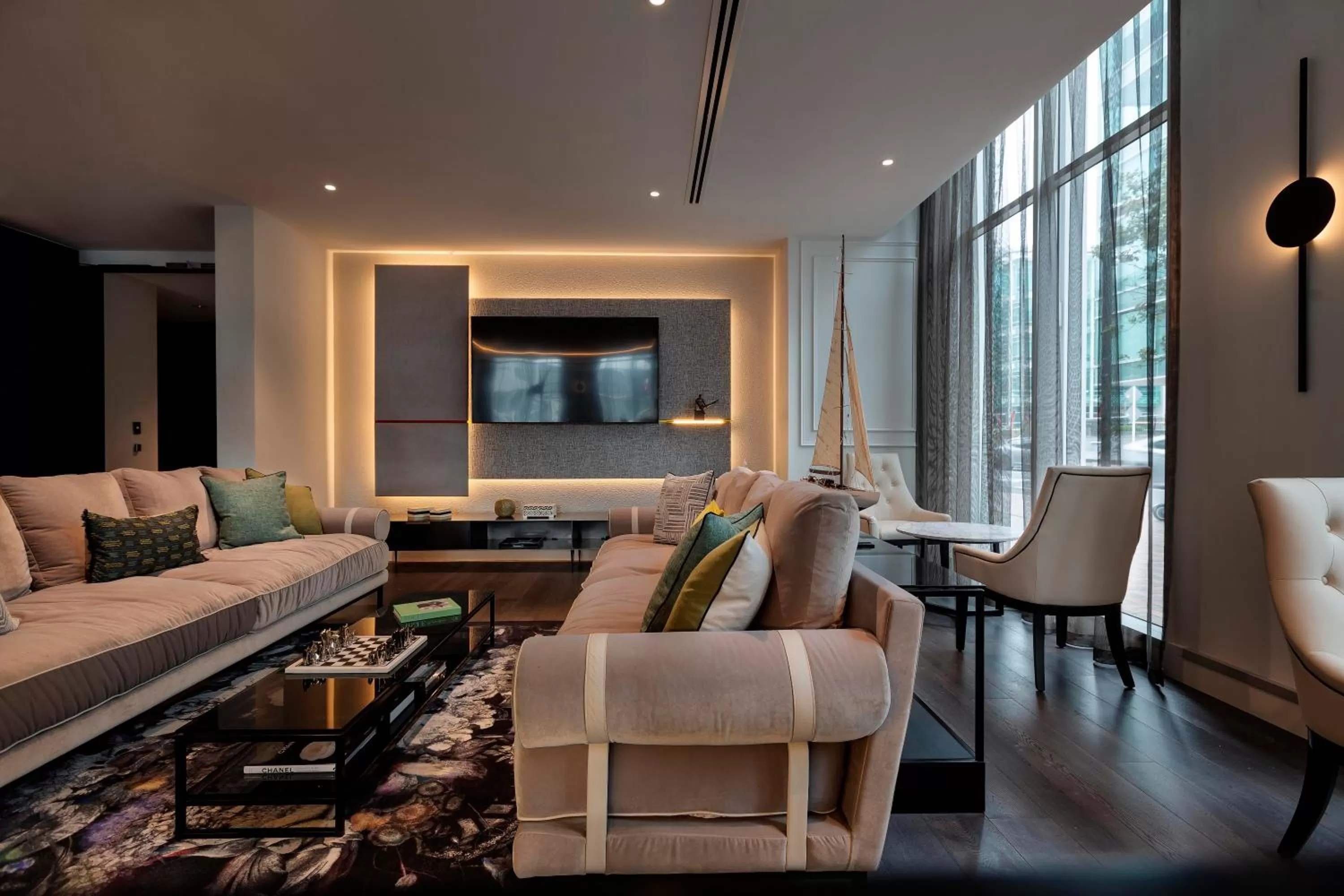 Lounge or bar in Sofitel Auckland Viaduct Harbour