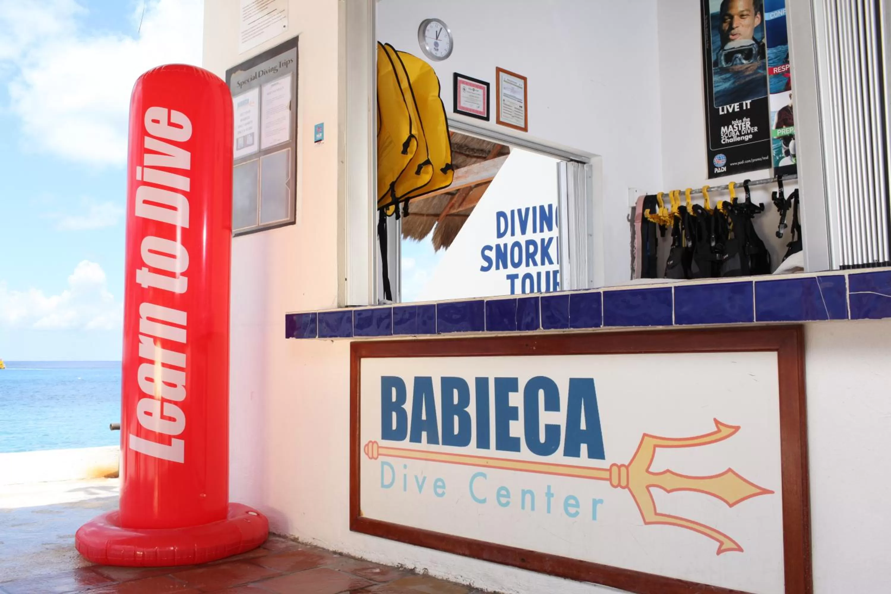 Snorkeling in El Cid La Ceiba Beach