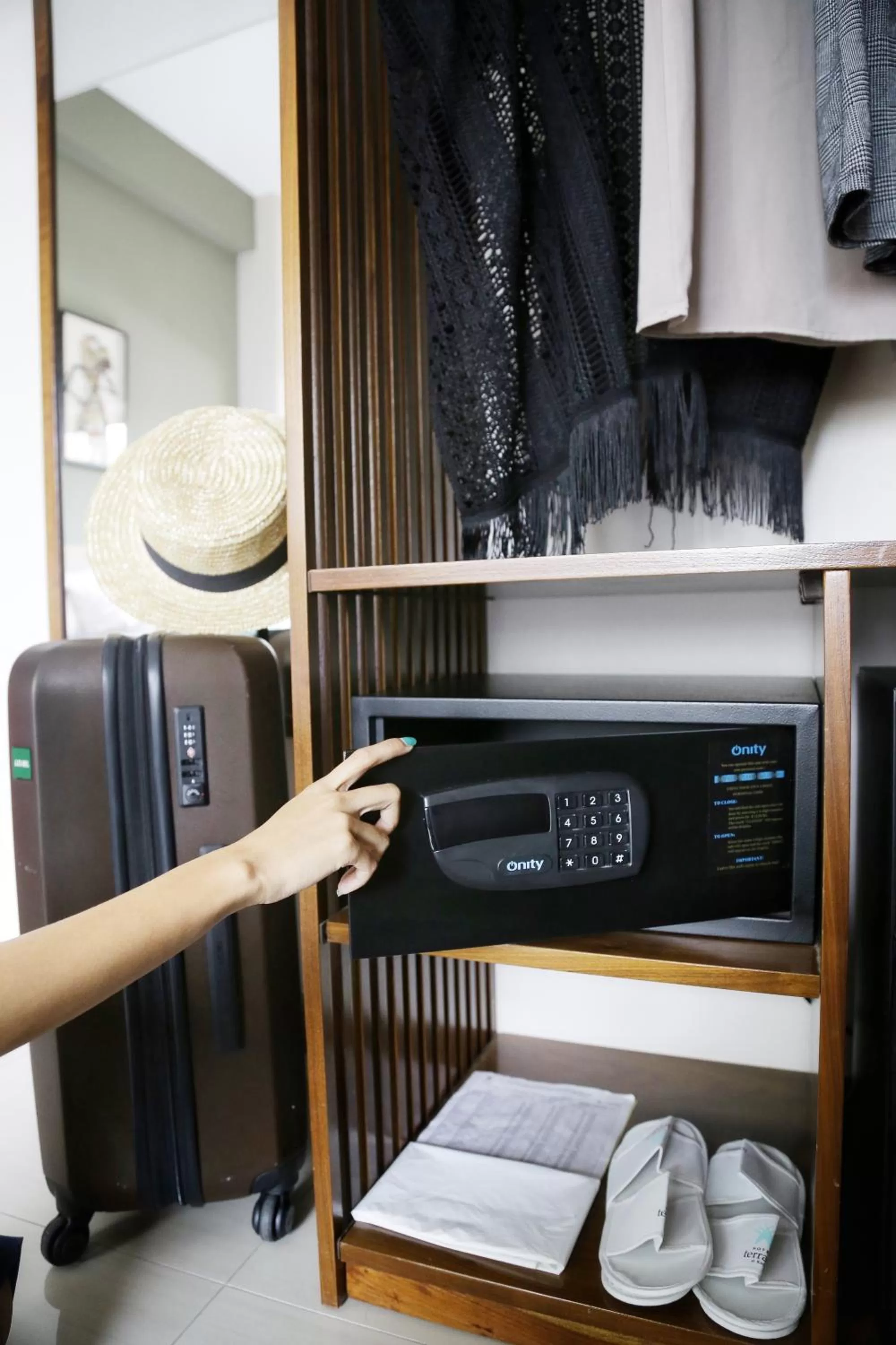 Bedroom in Hotel Terrace at Kuta